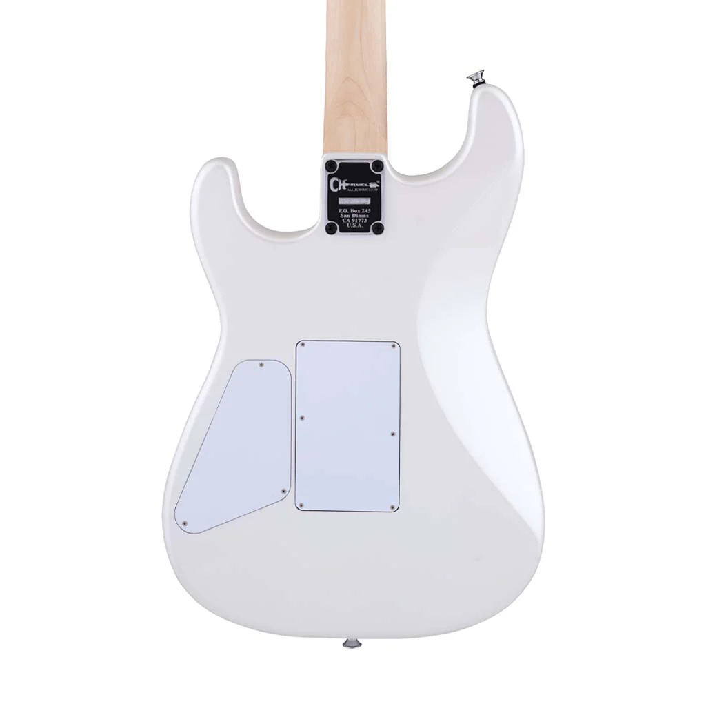 Charvel Pro-Mod San Dimas Style 1 HSS FR Electric Guitar, Maple FB, Platinum Pearl - Image 6