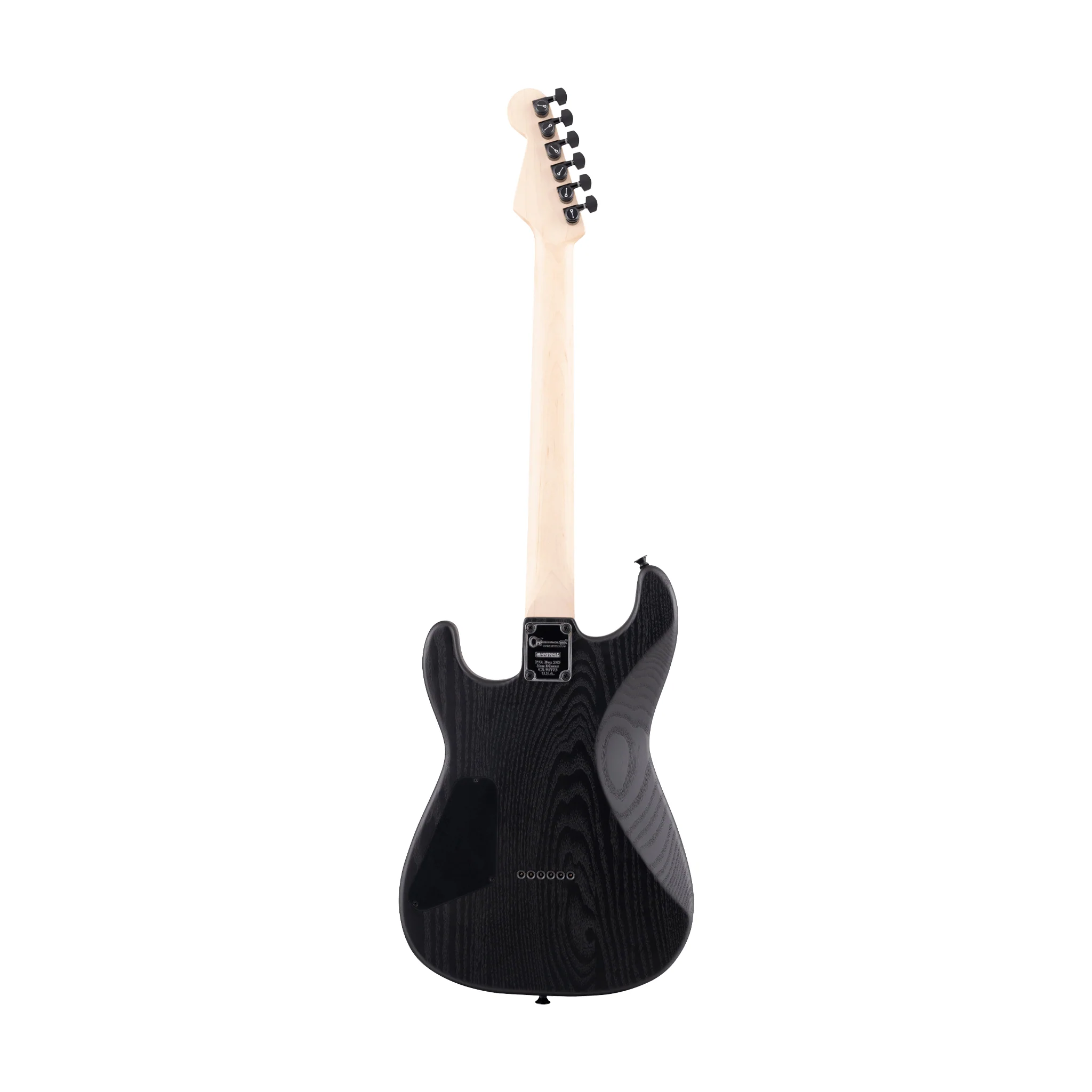 Charvel Pro-Mod San Dimas Style 1 HSS HT Sassafras Electric Guitar, Ebony FB, Satin Black - Image 2