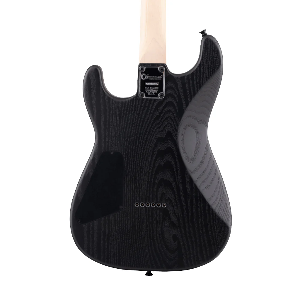Charvel Pro-Mod San Dimas Style 1 HSS HT Sassafras Electric Guitar, Ebony FB, Satin Black - Image 4