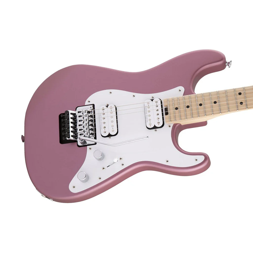 Charvel Pro Mod So-Cal Style 1 HH Electric Guitar w/Floyd Rose, Maple FB, Satin Burgundy Mist - Image 5