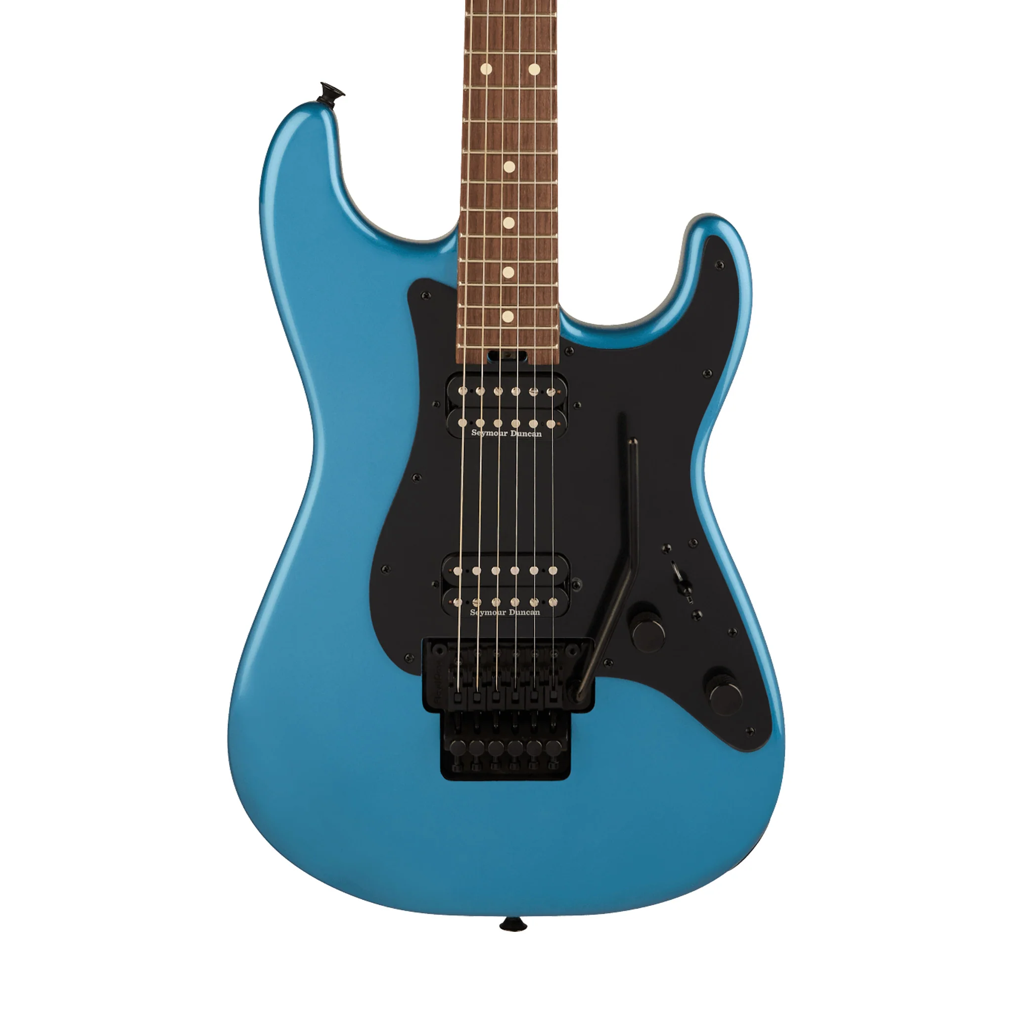 Charvel Pro Mod So Cal Style 1 HH Floyd Rose Electric Guitar, RW FB, Pelham Blue - Image 3