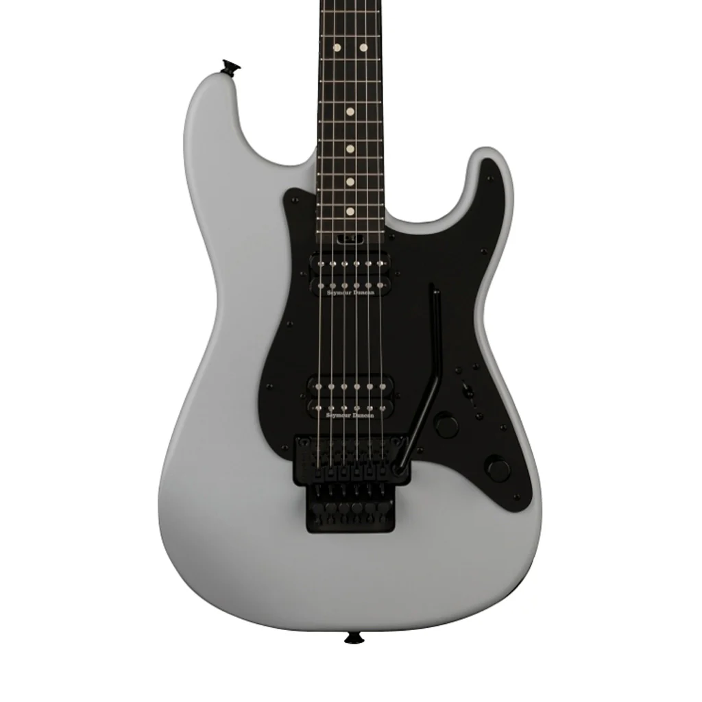 Charvel Pro-Mod So-Cal Style 1 HH FR E Electric Guitar, Ebony FB, Primer Gray - Image 3