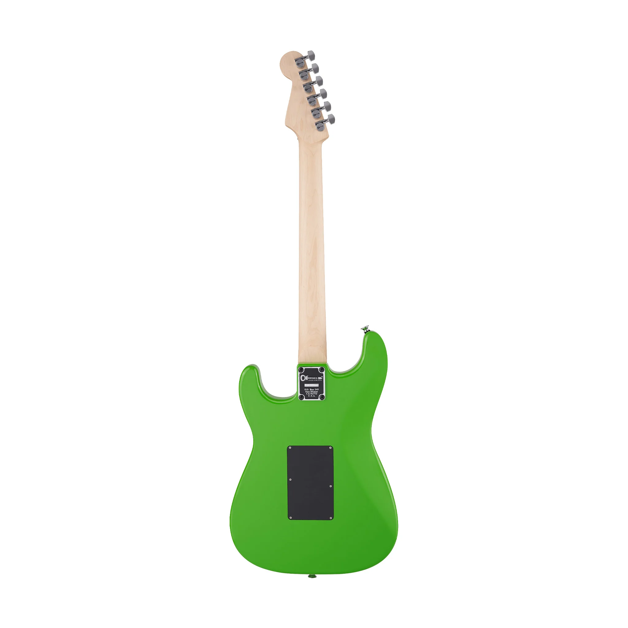 Charvel Pro Mod So-Cal Style 1 HSH Electric Guitar w/Floyd Rose, Maple FB, Slime Green - Image 2