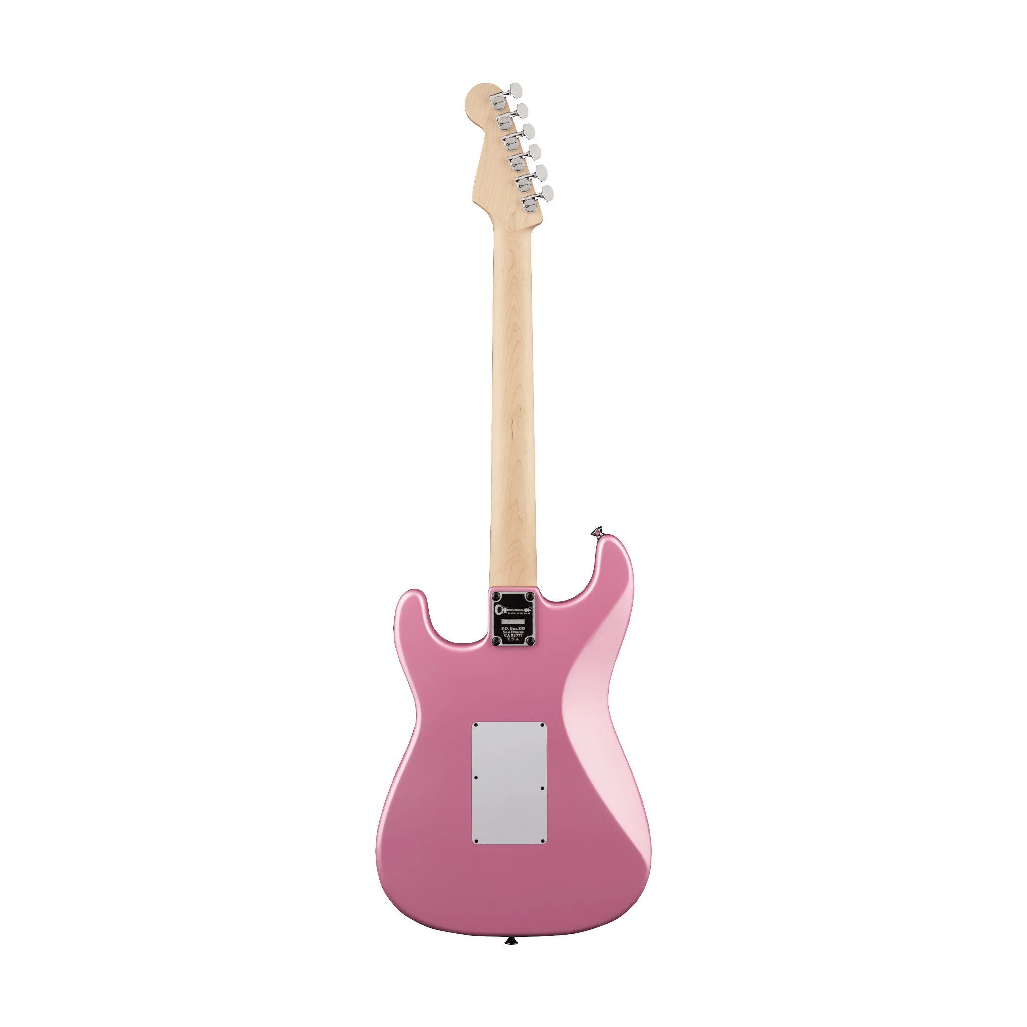 Charvel Pro-Mod So-Cal Style 1 HSH FR Electric Guitar, Maple FB, Platinum Pink - Image 2