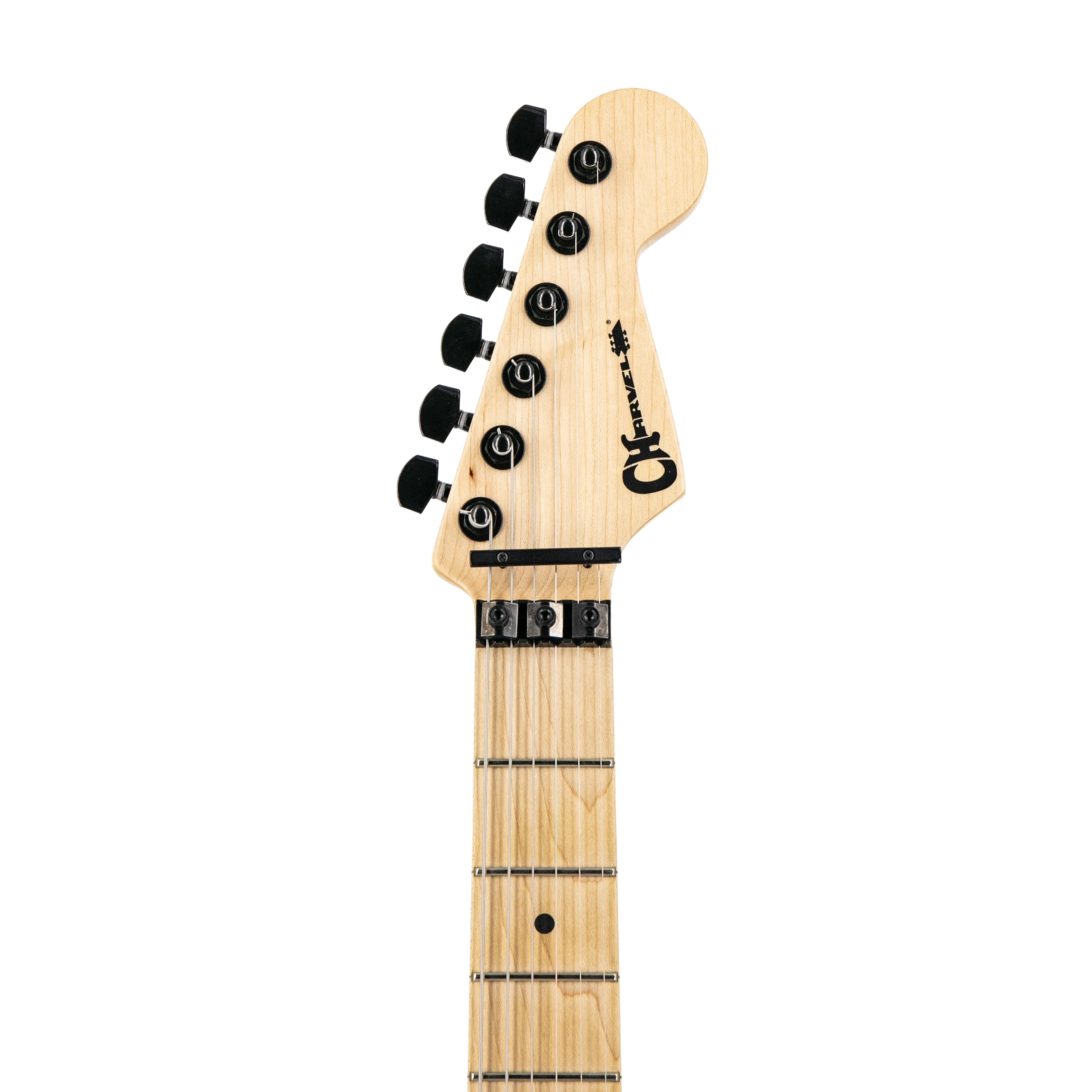 Charvel Satchel Signature Pro-Mod DK Electric Guitar, Maple Fretboard, Satin Purple Bengal, MC20XXXX - Image 8
