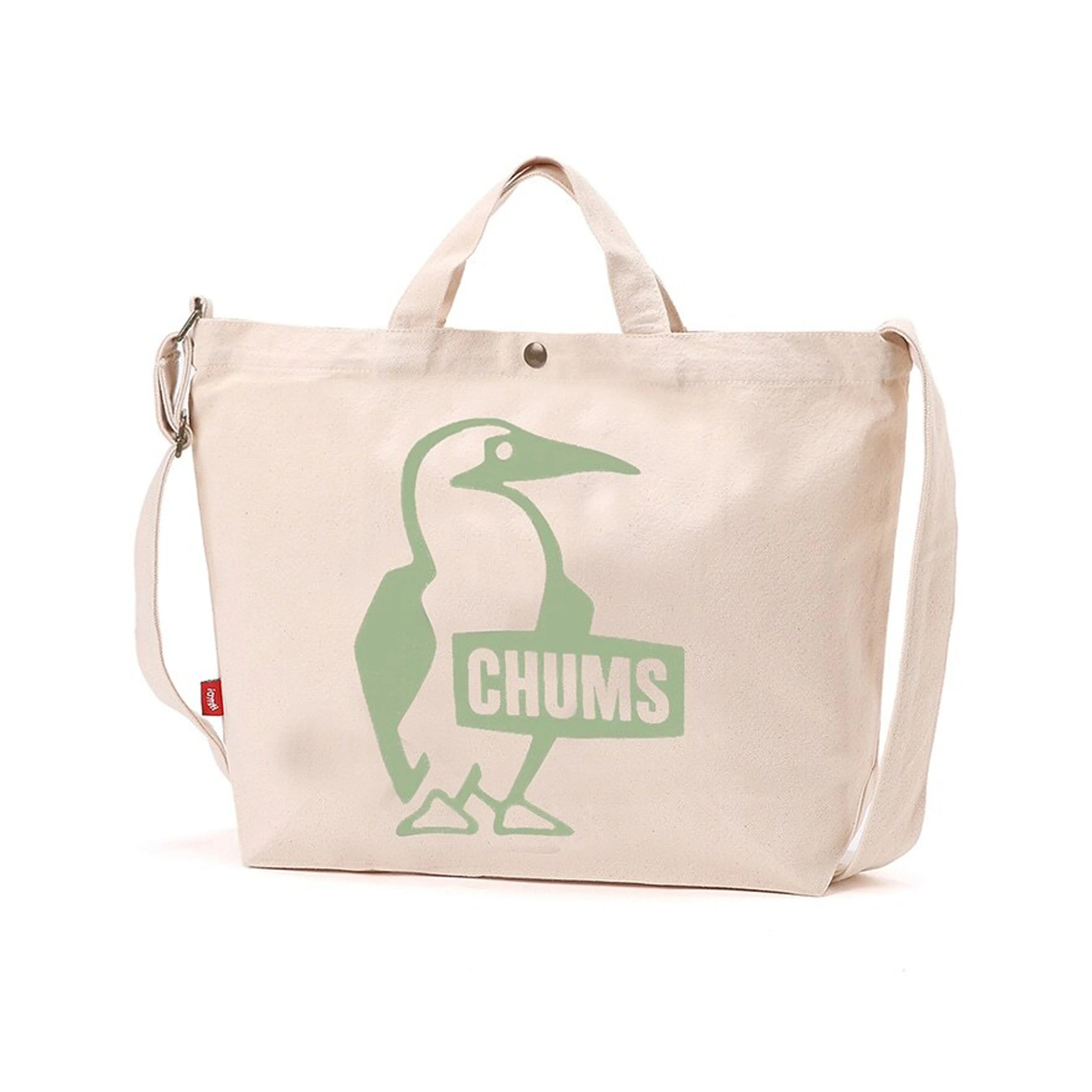 CHUMS Booby Canvas Shoulder Bag, Mint
