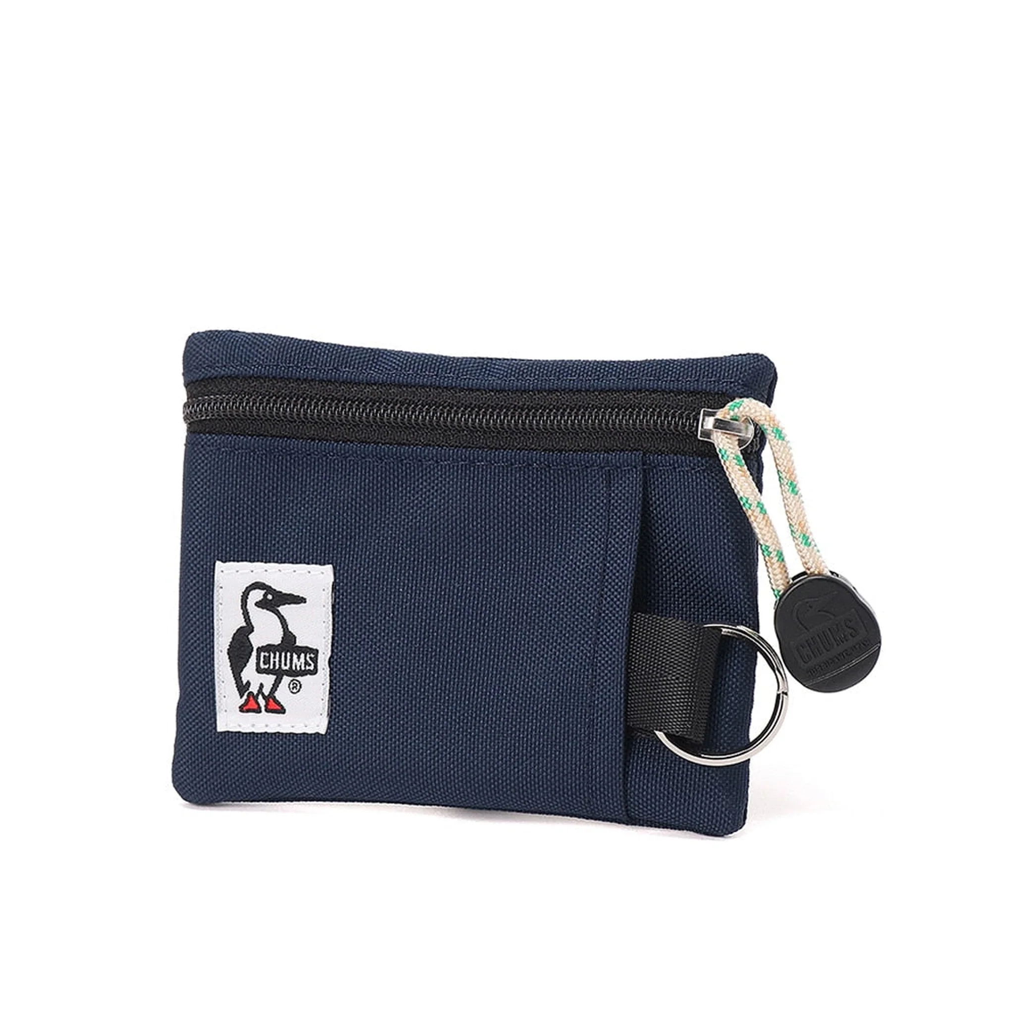 CHUMS Recycle Key Coin Case, Navy