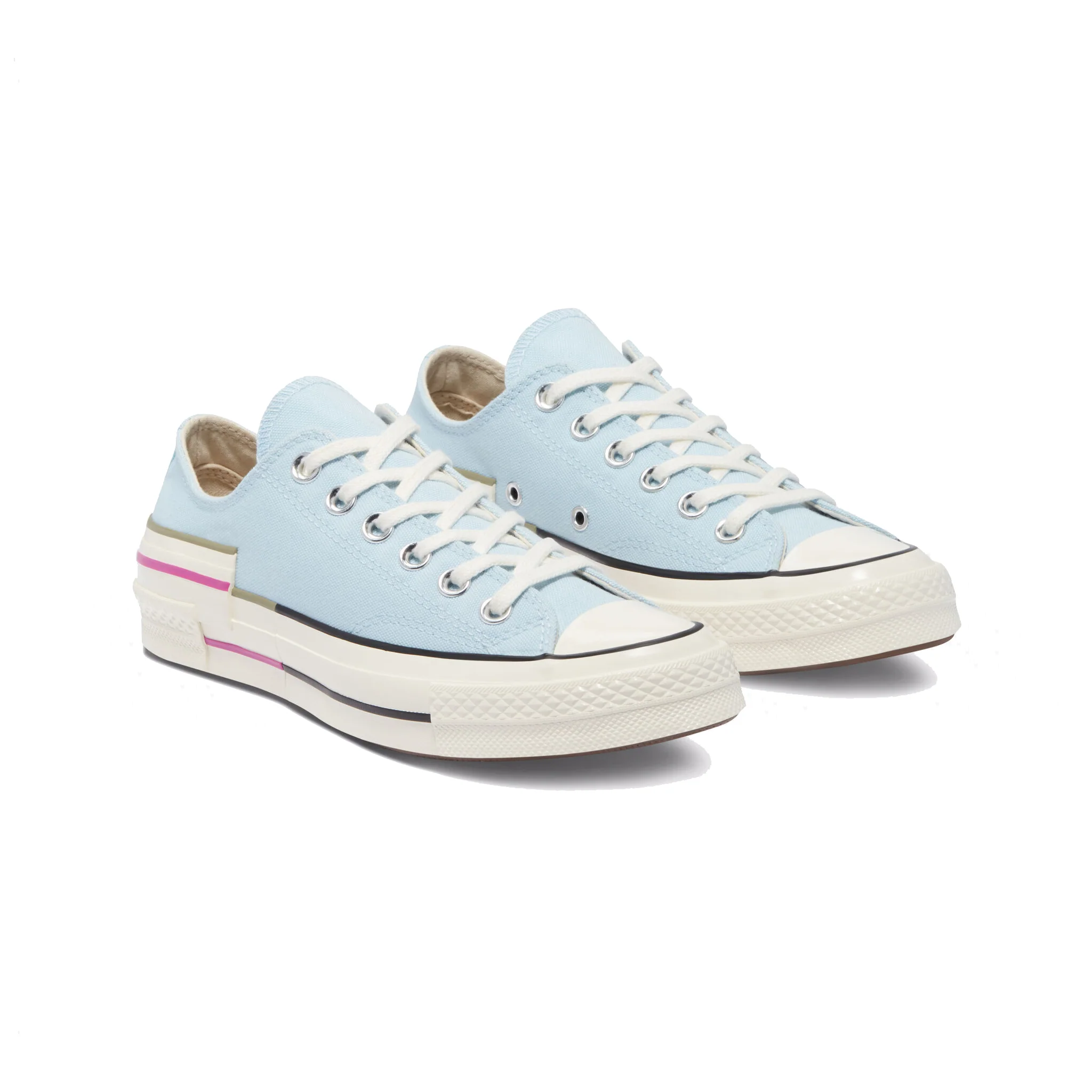 Converse Chuck 70 Colorblock Ox Sneaker, Chambray Blue - Image 3