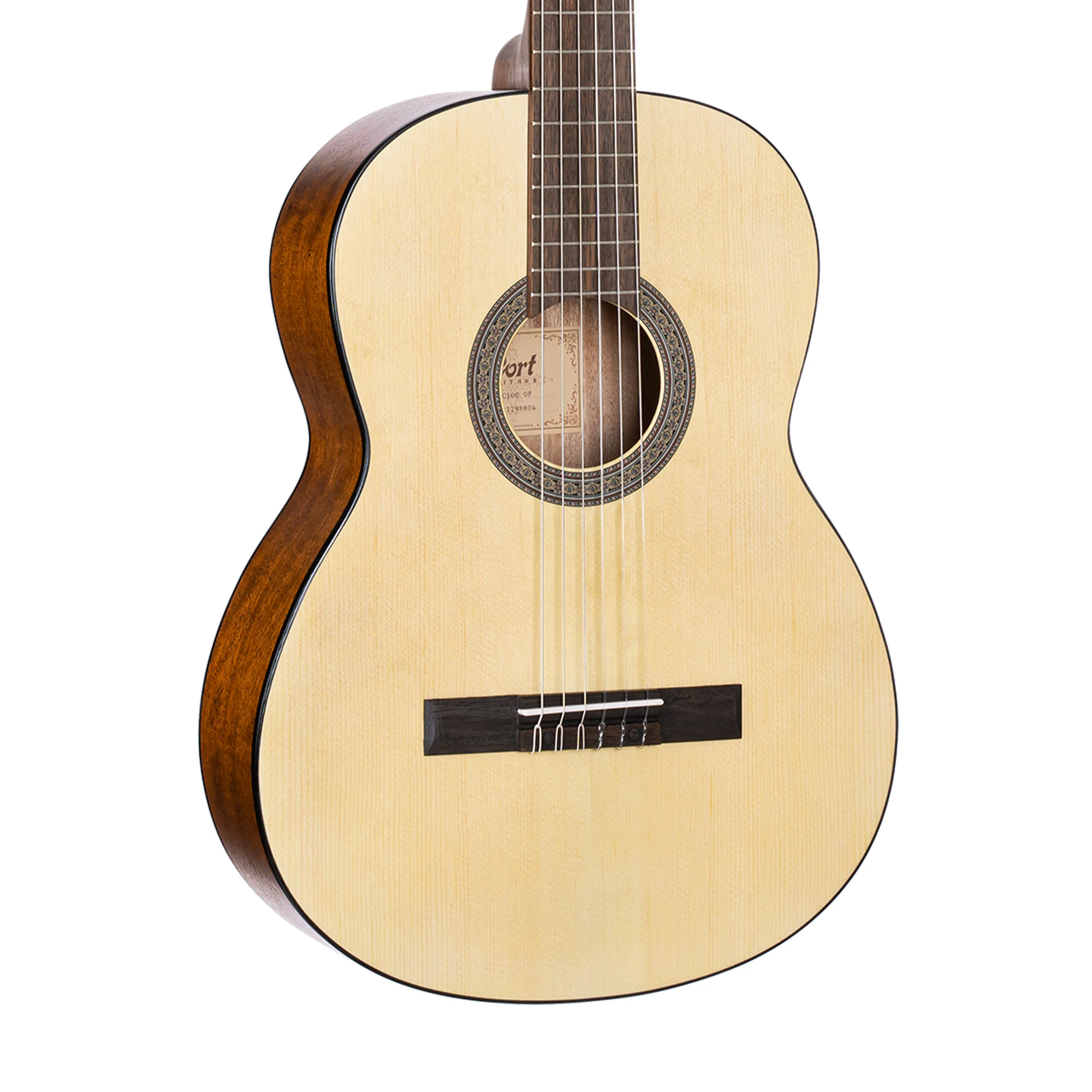 Cort AC100 Classical Guitar w/Bag, Semi Gloss - Image 2