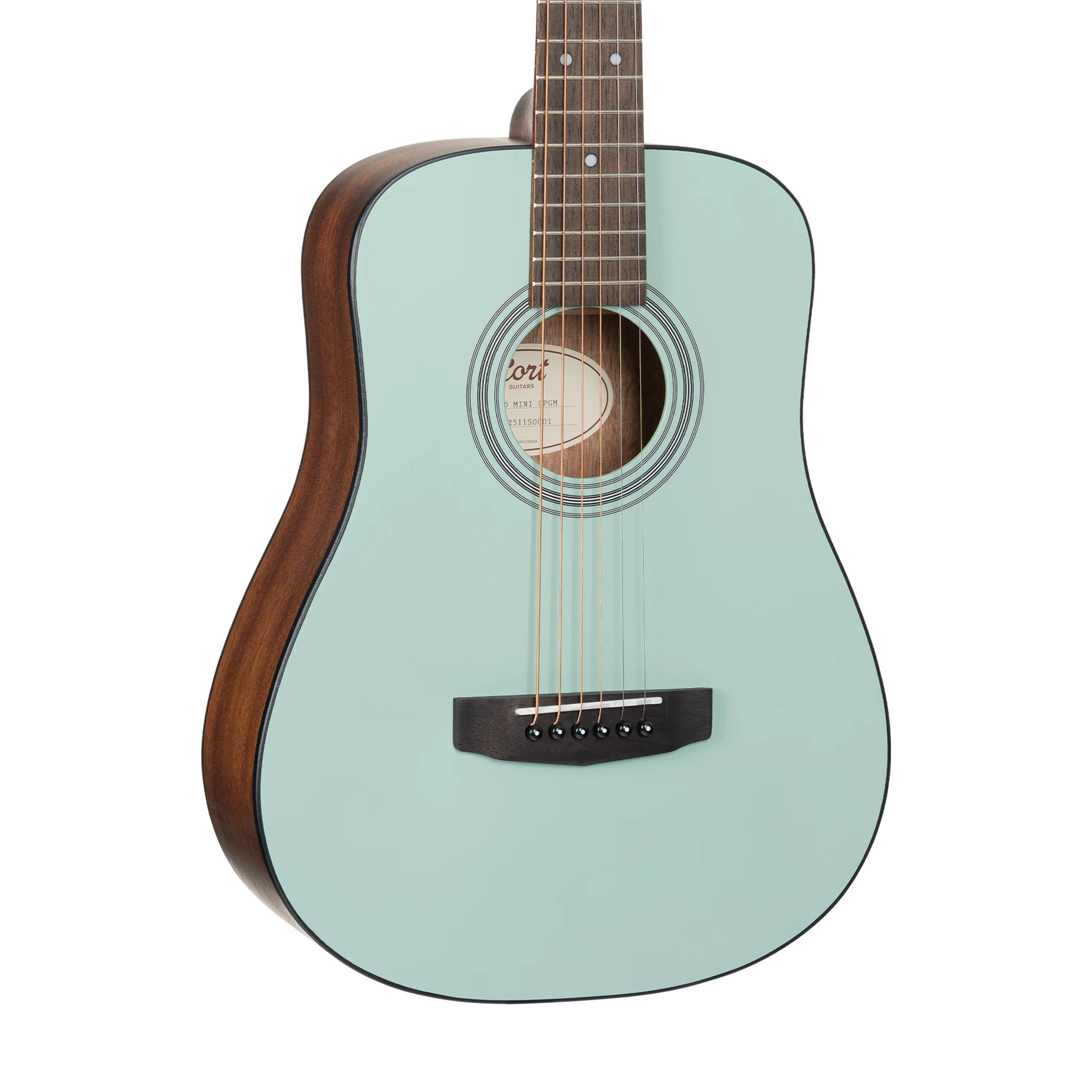 Cort ADMINI-OPGM Acoustic Guitar w/Bag, Open Pore GM - Image 3