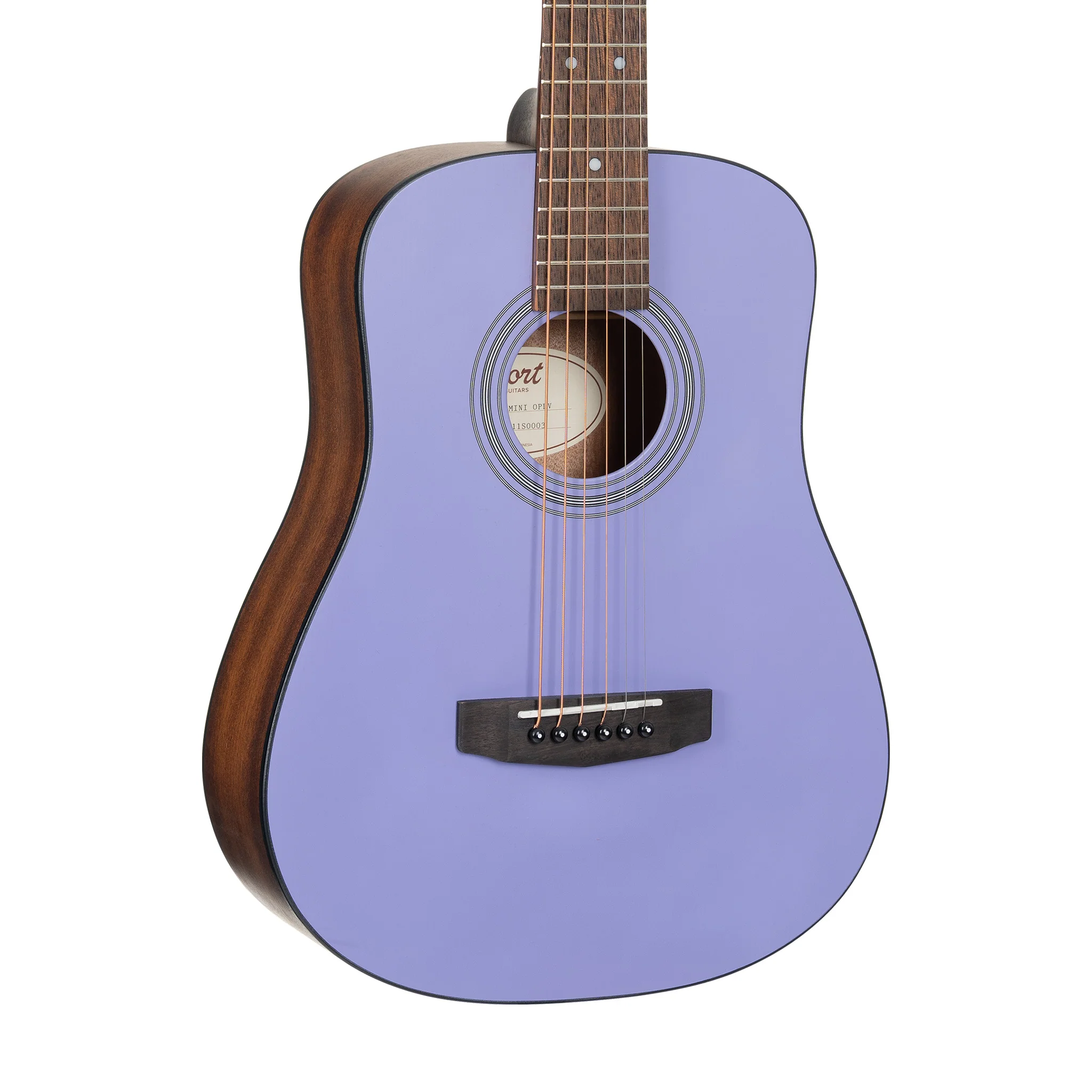 Cort ADMINI-OPLV Acoustic Guitar w/Bag, Open Pore LV - Image 3