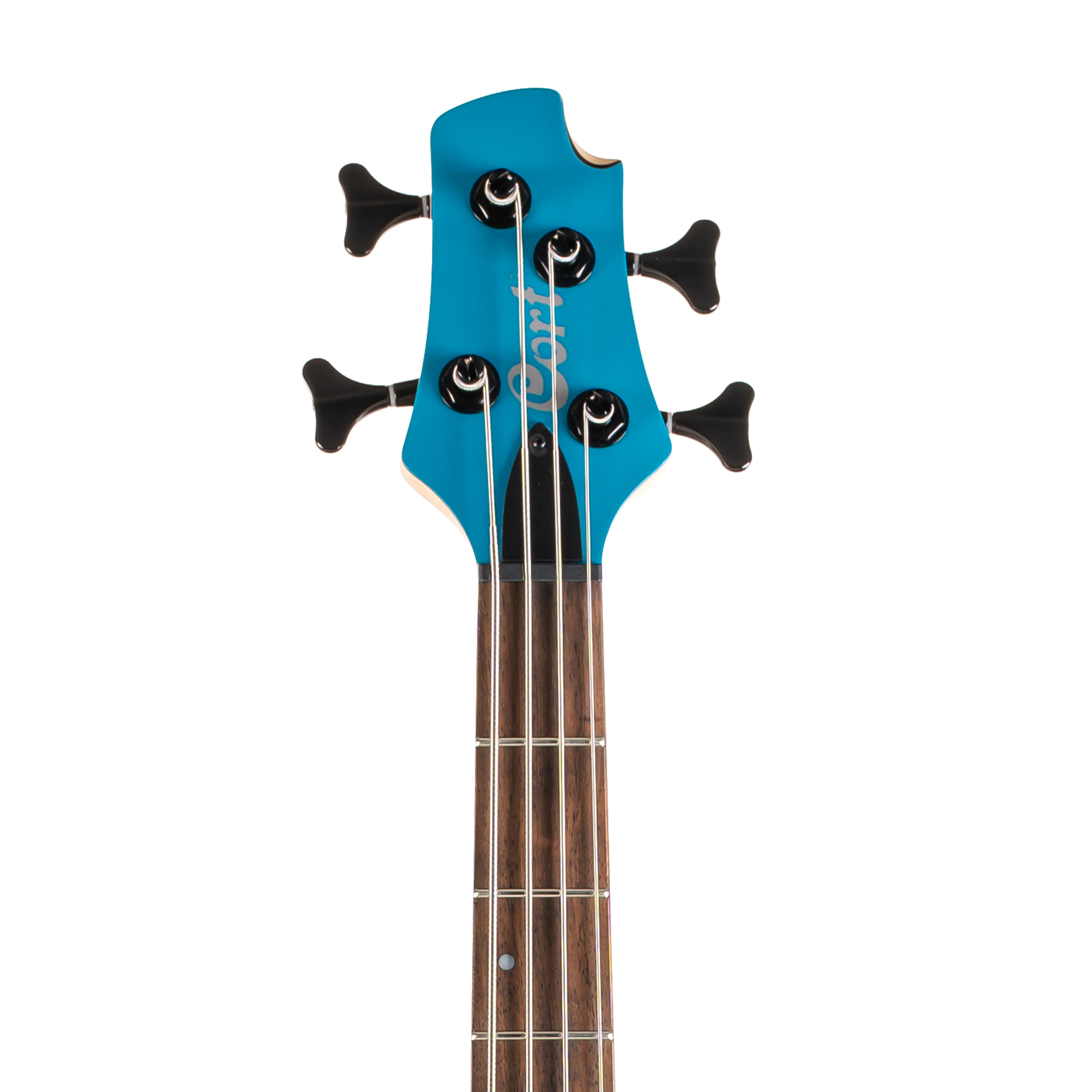 Cort C4 Deluxe Electric Bass Guitar, Candy Blue - Image 5