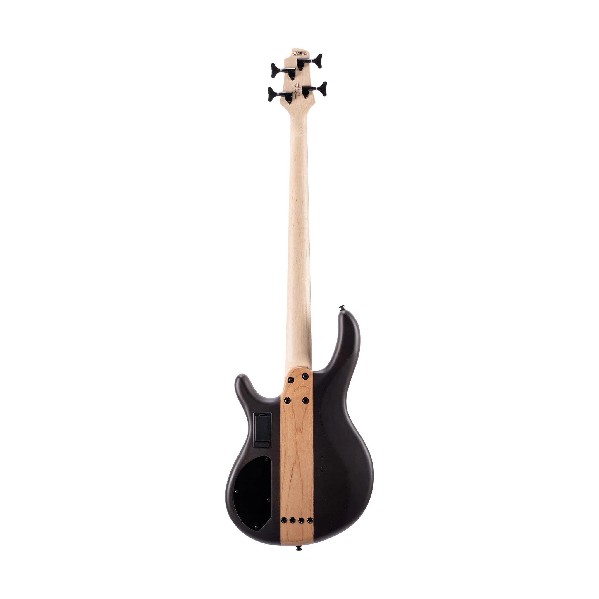Cort C4 Plus Ovangkol/Mahogany Electric Bass Guitar, Antique Brown Burst - Image 2