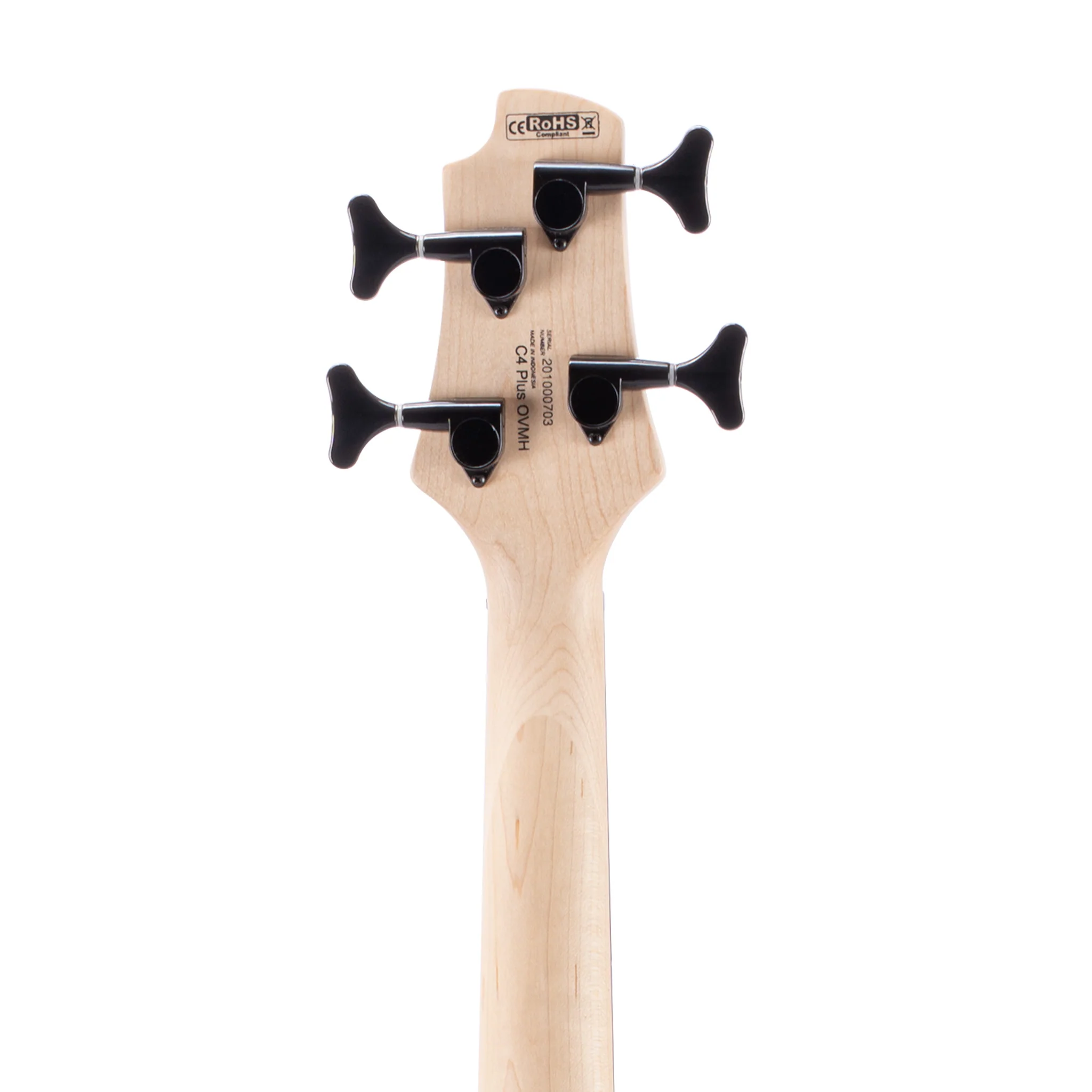 Cort C4 Plus Ovangkol/Mahogany Electric Bass Guitar, Antique Brown Burst - Image 6