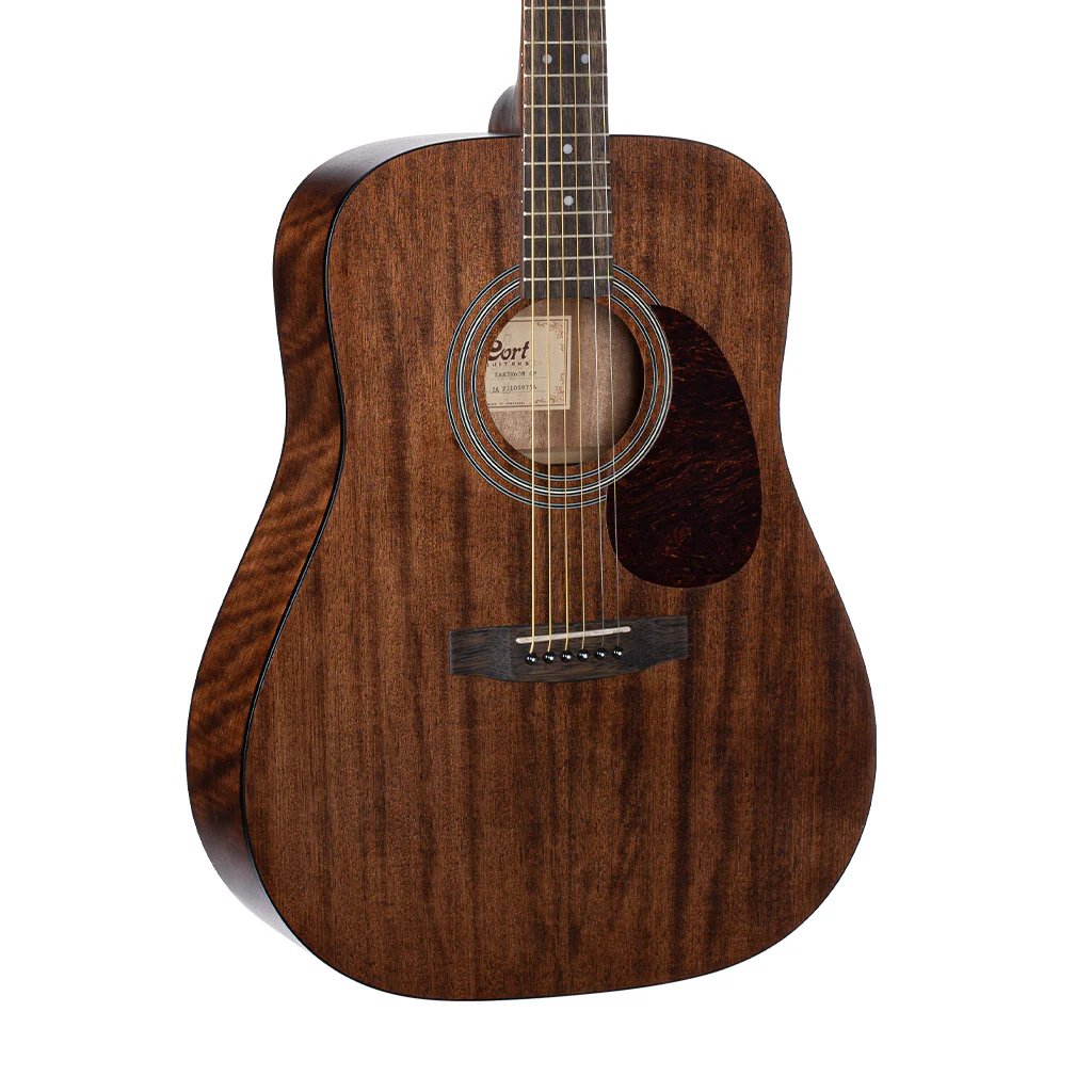 Cort Earth 60M Acoustic Guitar, Open Pore - Image 3