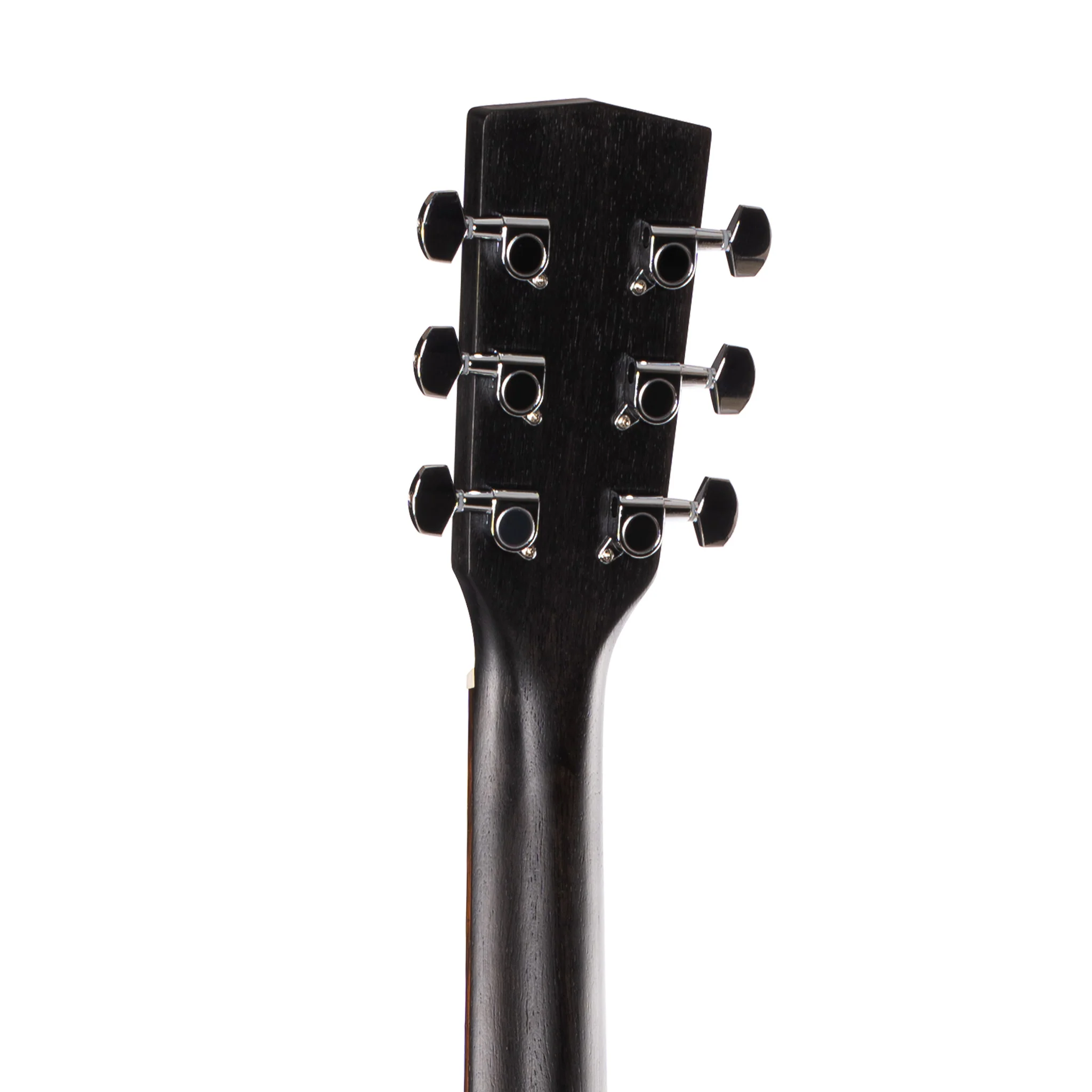 Cort Earth 60M Acoustic Guitar w/Bag, Open Pore Trans Black - Image 6