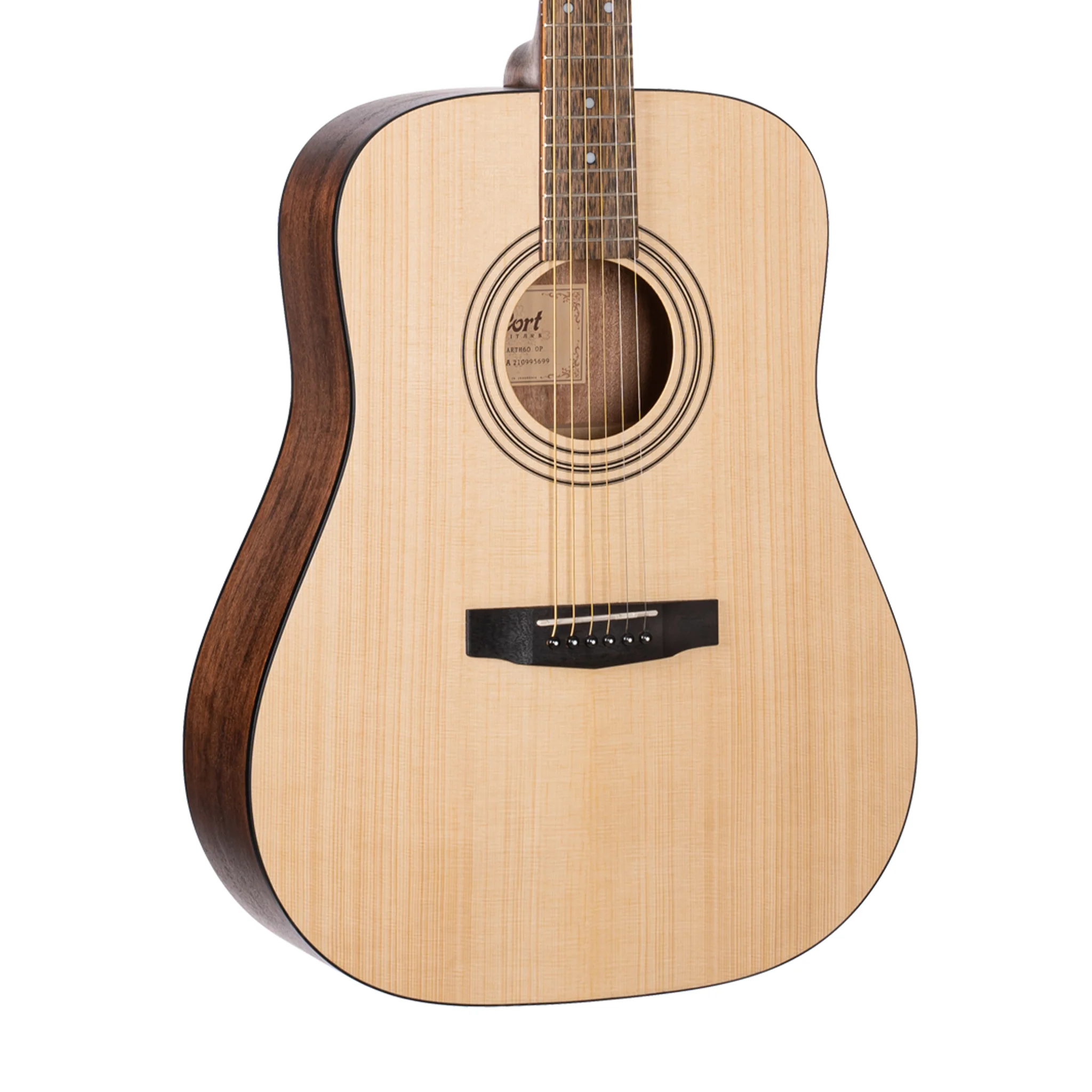 Cort Earth Pack Acoustic Guitar Package, Open Pore - Image 3