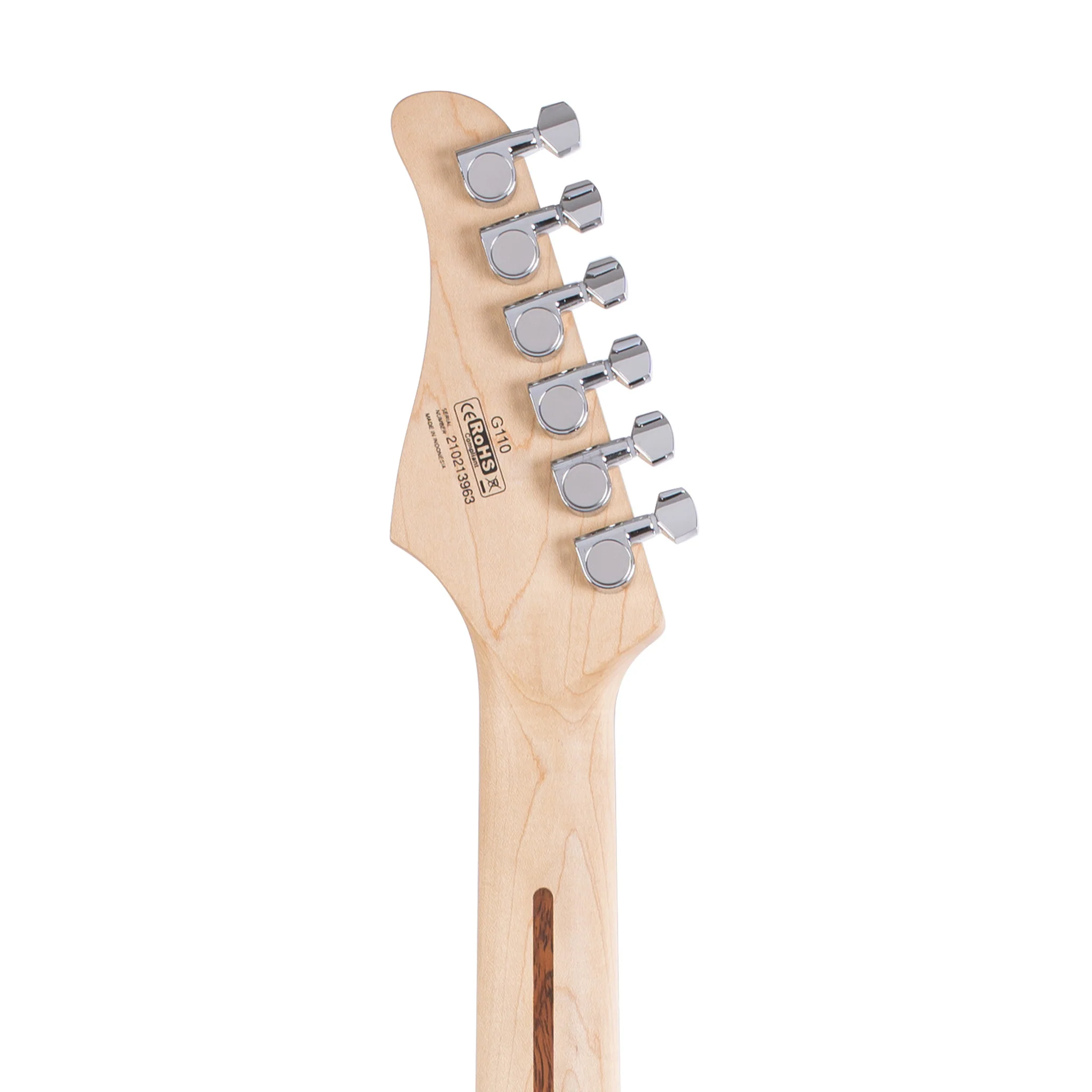 Cort G110-OPBC Electric Guitar, Open Pore Black Cherry - Image 6