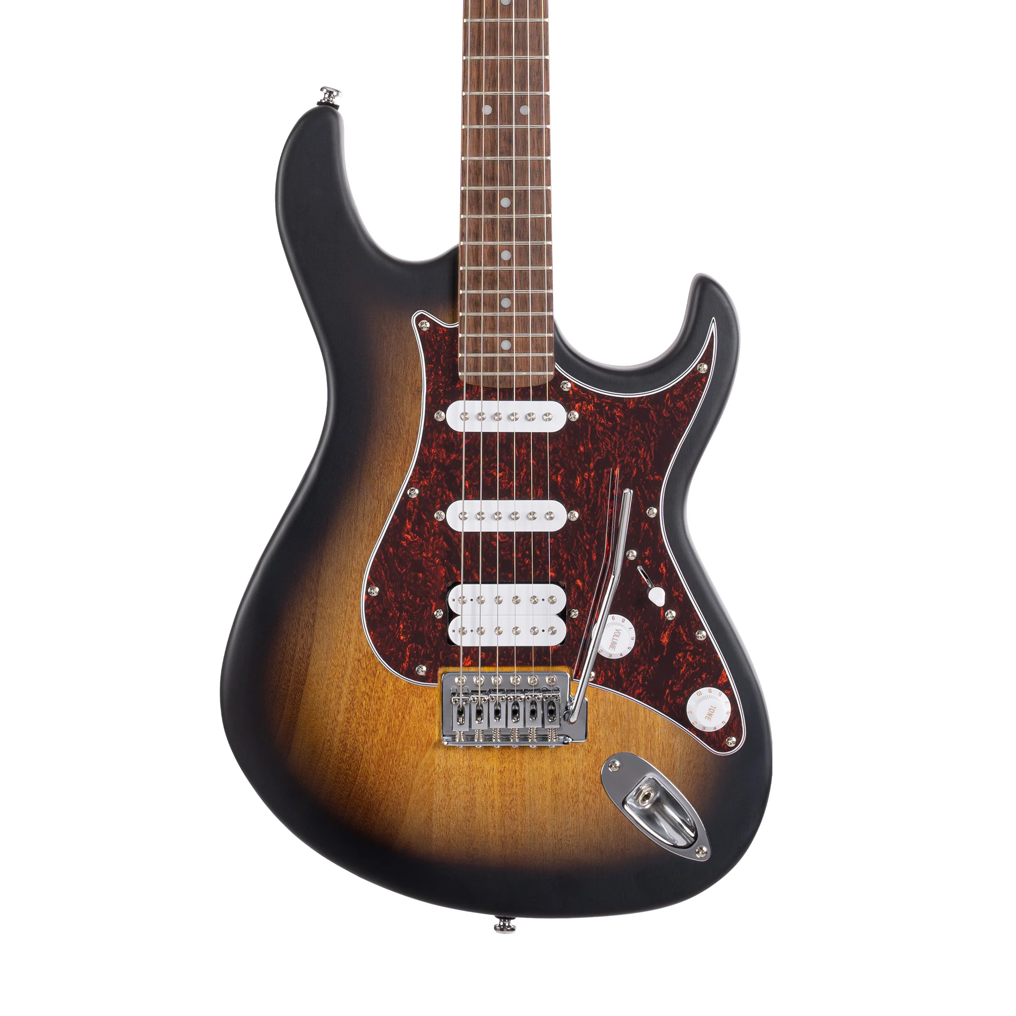 Cort G110-OPSB Electric Guitar, Open Pore Sunburst - Image 3
