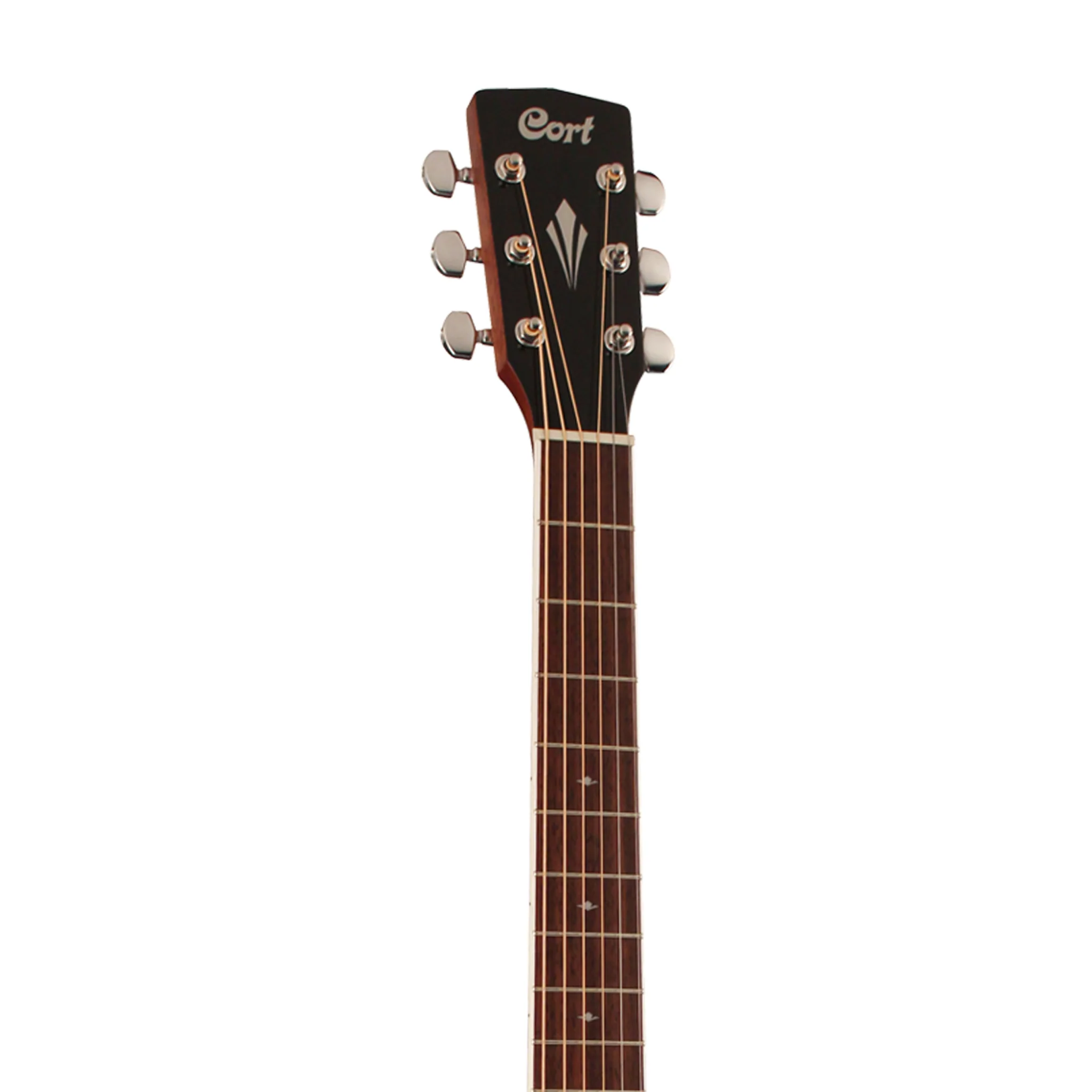 Cort GA-FF-NAT Acoustic Guitar w/Bag, Natural Glossy - Image 3