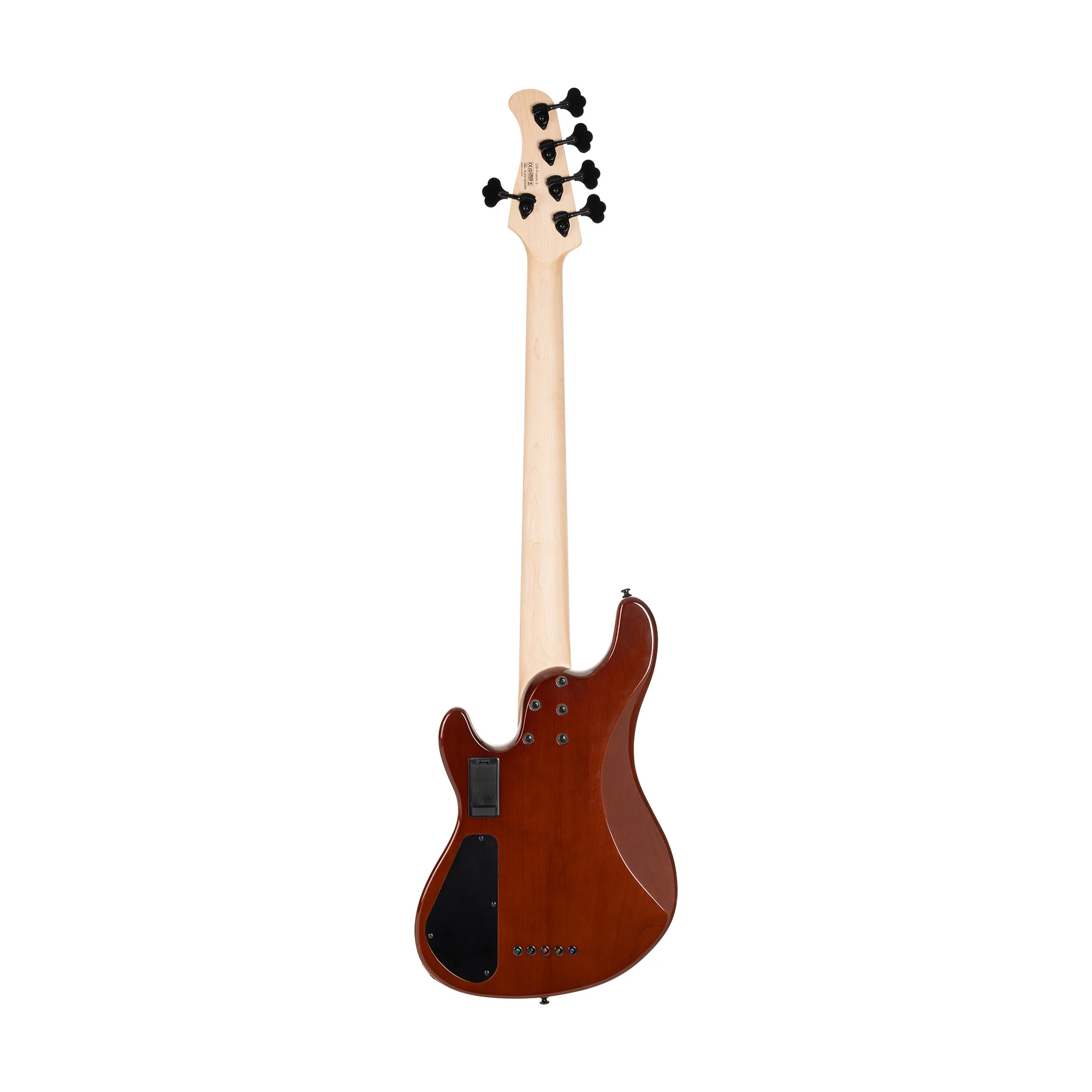 Cort GB-Fusion 5-String Bass Guitar w/Bag, Antique Brown Burst - Image 2