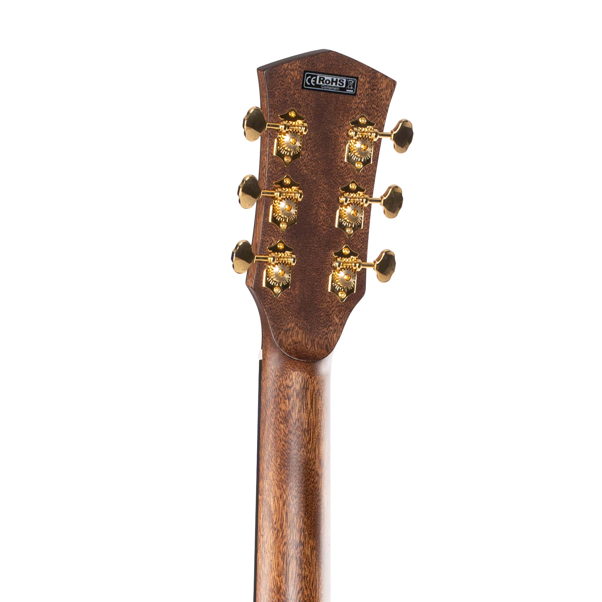 Cort Gold-A6-BOCOTE-NAT Acoustic Guitar w/Case - Image 6