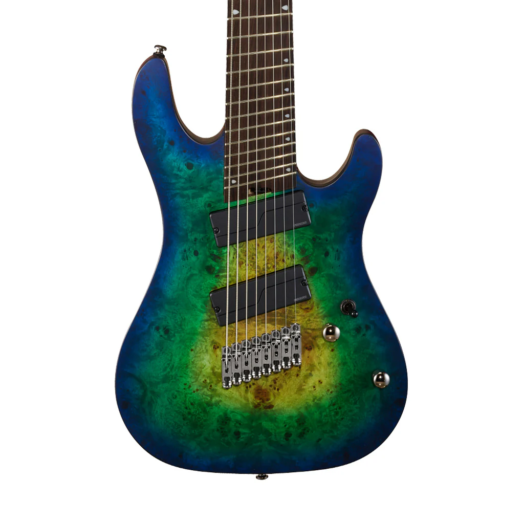 Cort KX508MS-II-MBB Electric Guitar, Mariana Blue Burst - Image 2