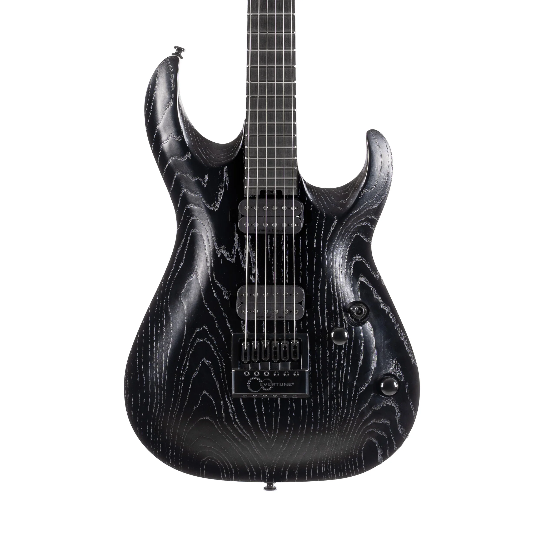 Cort KX700-EVERTUNE-OPBK Electric Guitar, Open Pore Black - Image 3