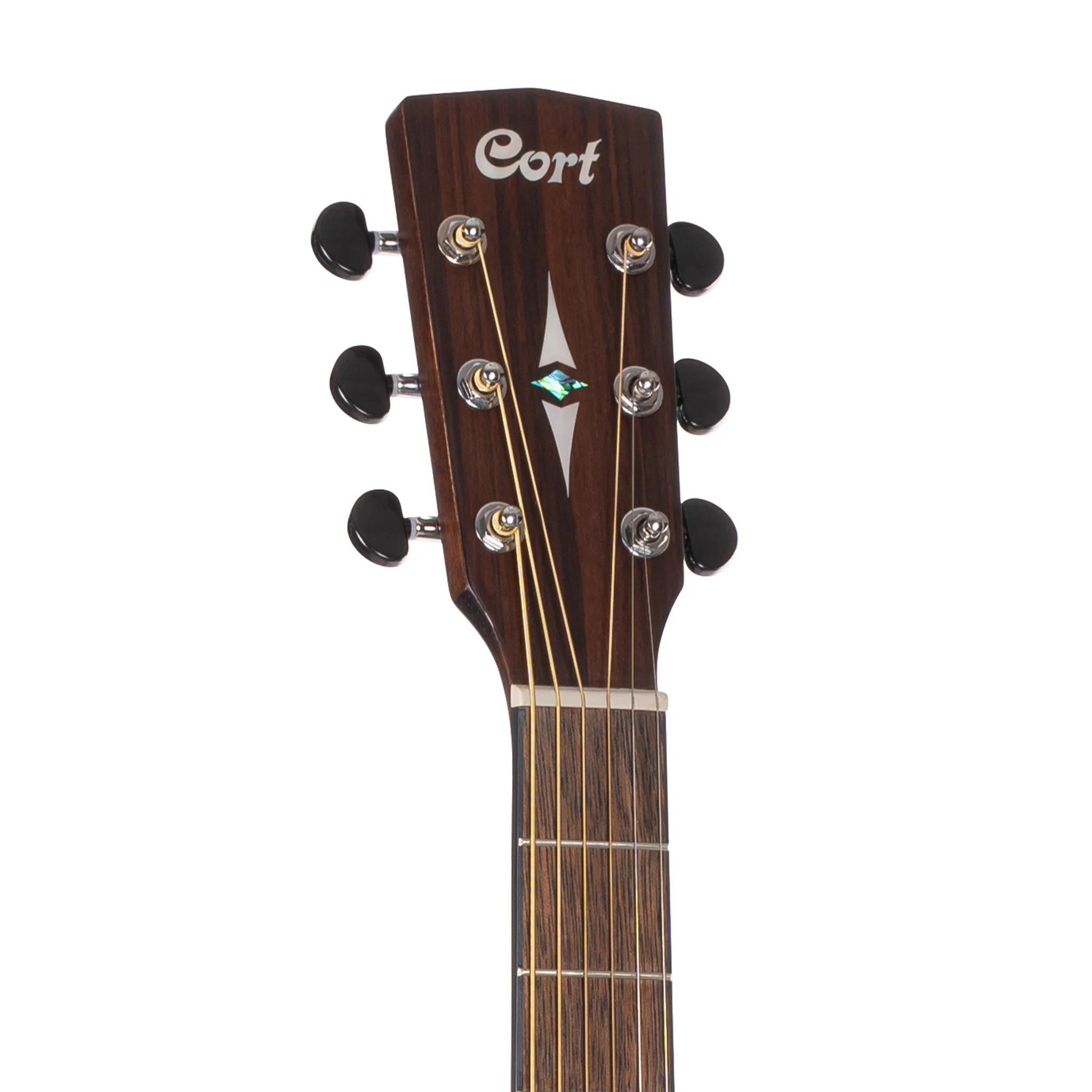 Cort L100C-NS Acoustic Guitar w/Bag, Natural Satin - Image 5