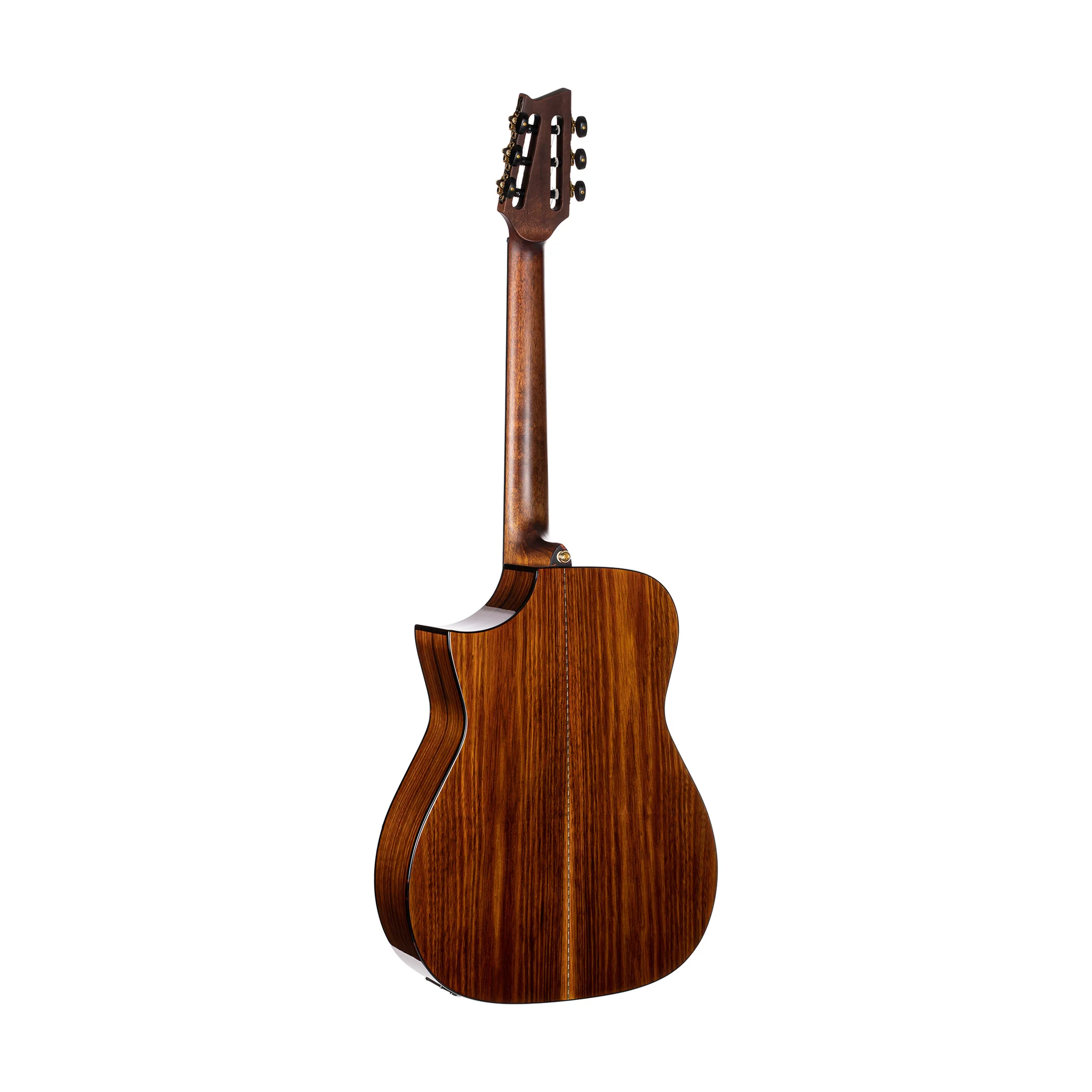 Cort LUXE-NYLON Frank Gambale Signature Nylon-String Acoustic Guitar w/Case, Brown - Image 2