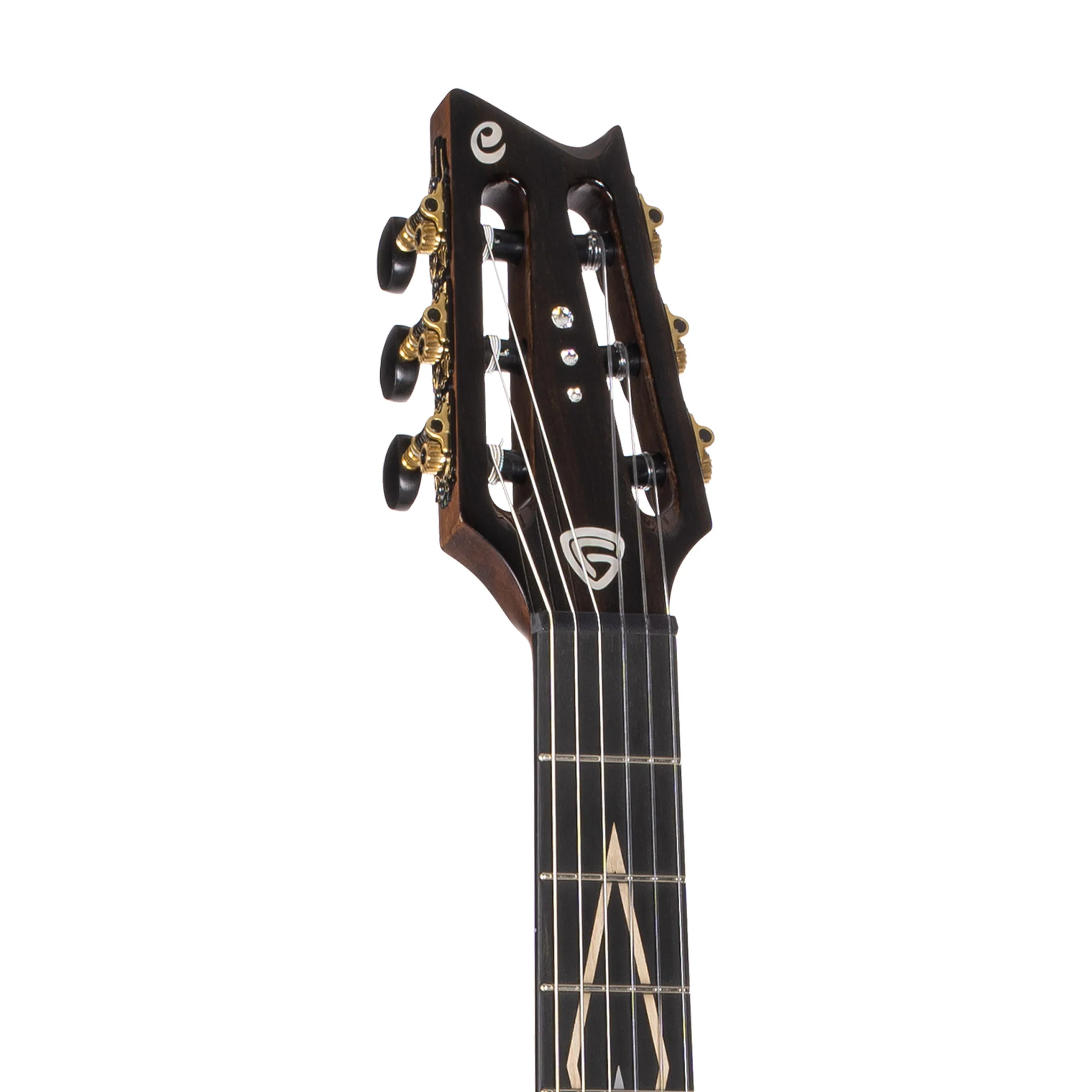 Cort LUXE-NYLON Frank Gambale Signature Nylon-String Acoustic Guitar w/Case, Brown - Image 5