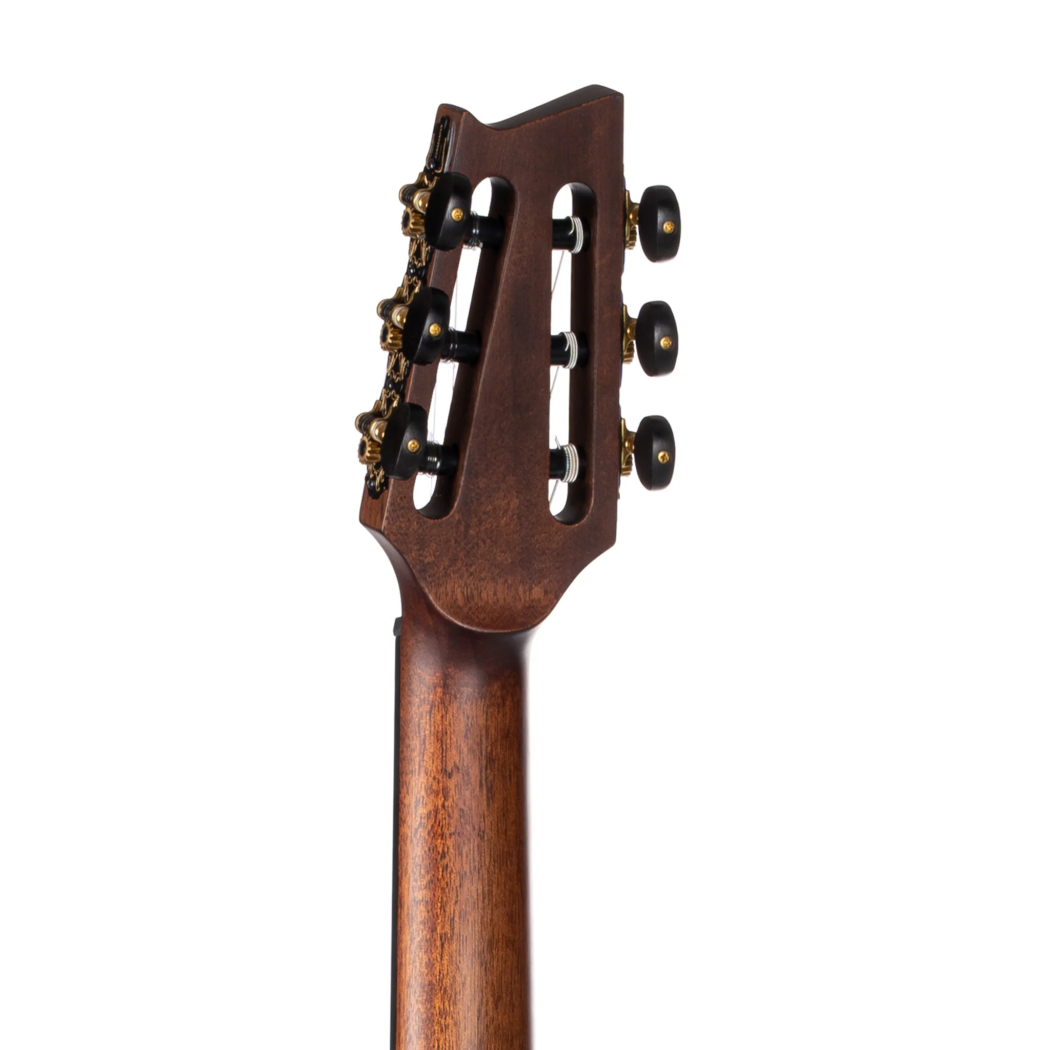 Cort LUXE-NYLON Frank Gambale Signature Nylon-String Acoustic Guitar w/Case, Brown - Image 6