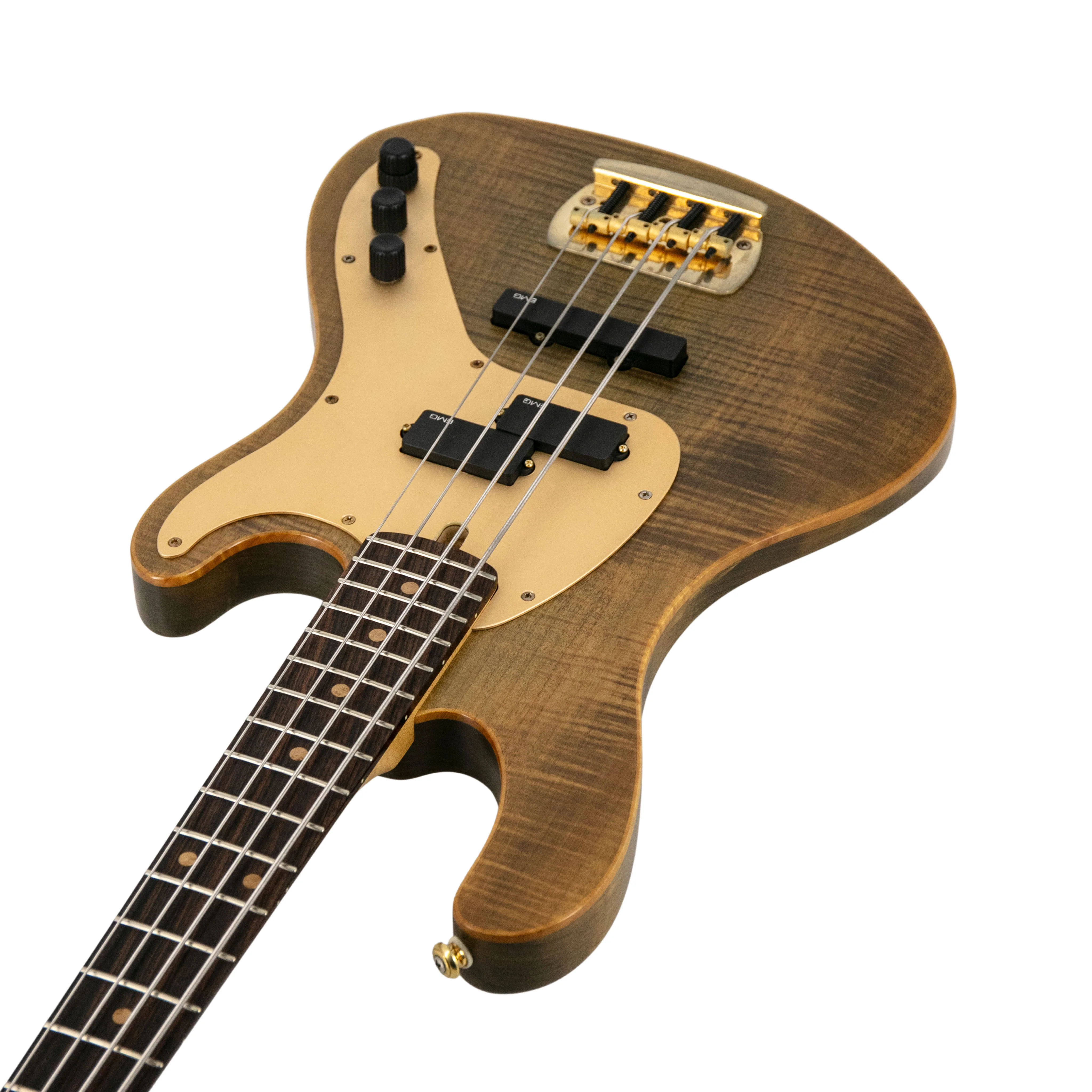 Cort Masterpiece Custom Shop GBMP Electric Bass, 4X - Image 2