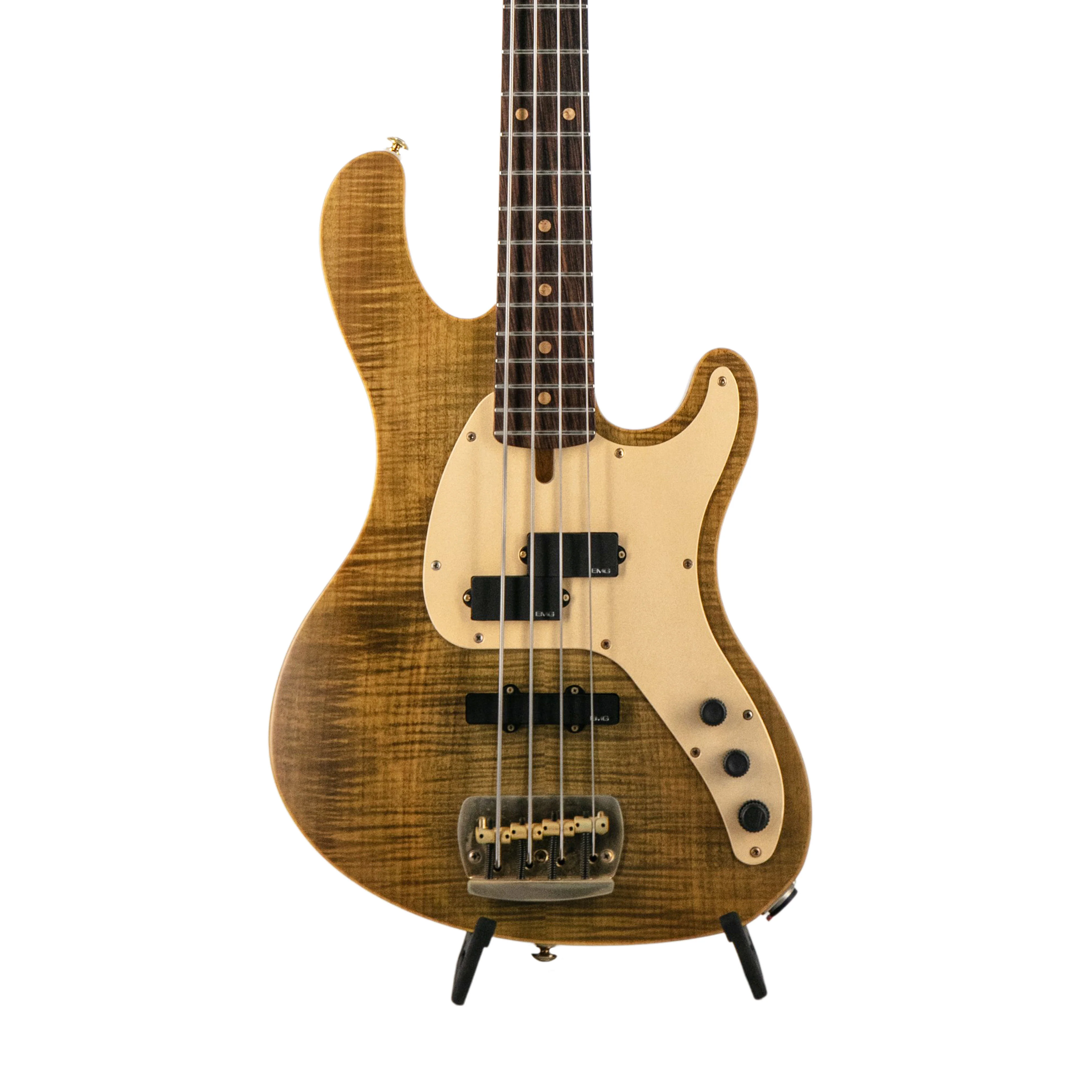 Cort Masterpiece Custom Shop GBMP Electric Bass, 4X - Image 4