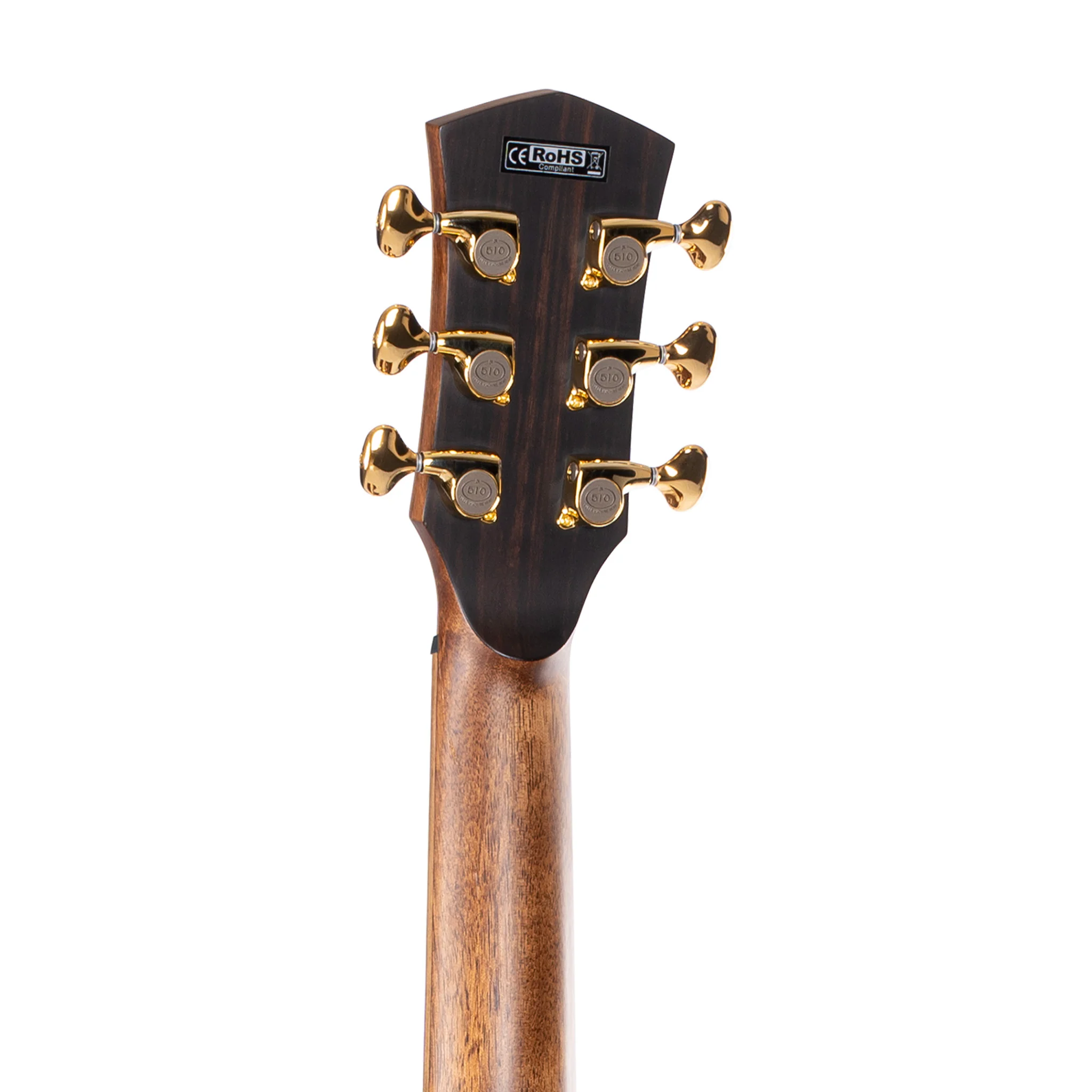 Cort MODERN-BLACK Limited Edition Acoustic Guitar w/Case, Trans Black Gloss - Image 6