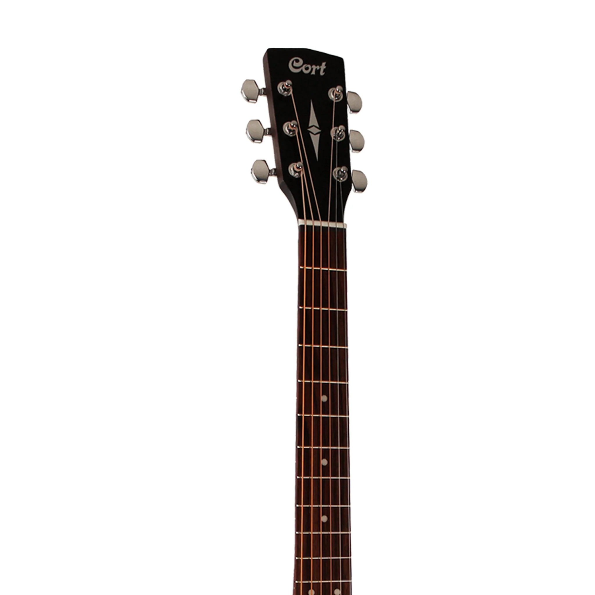 Cort SFX-MEM-OP Acoustic Guitar w/Bag, Open Pore - Image 3