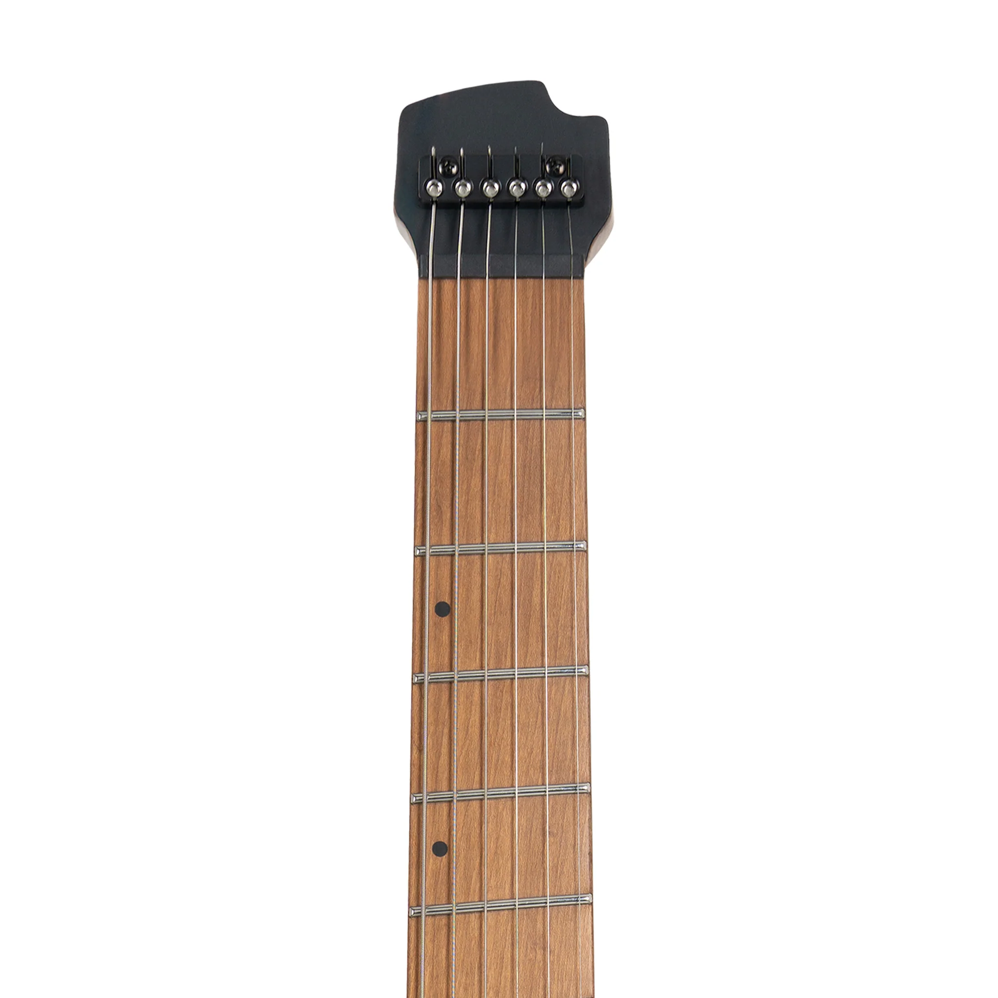 Cort Space G6MS Headless Electric Guitar w/Bag, Semi Gloss Turquoise - Image 5