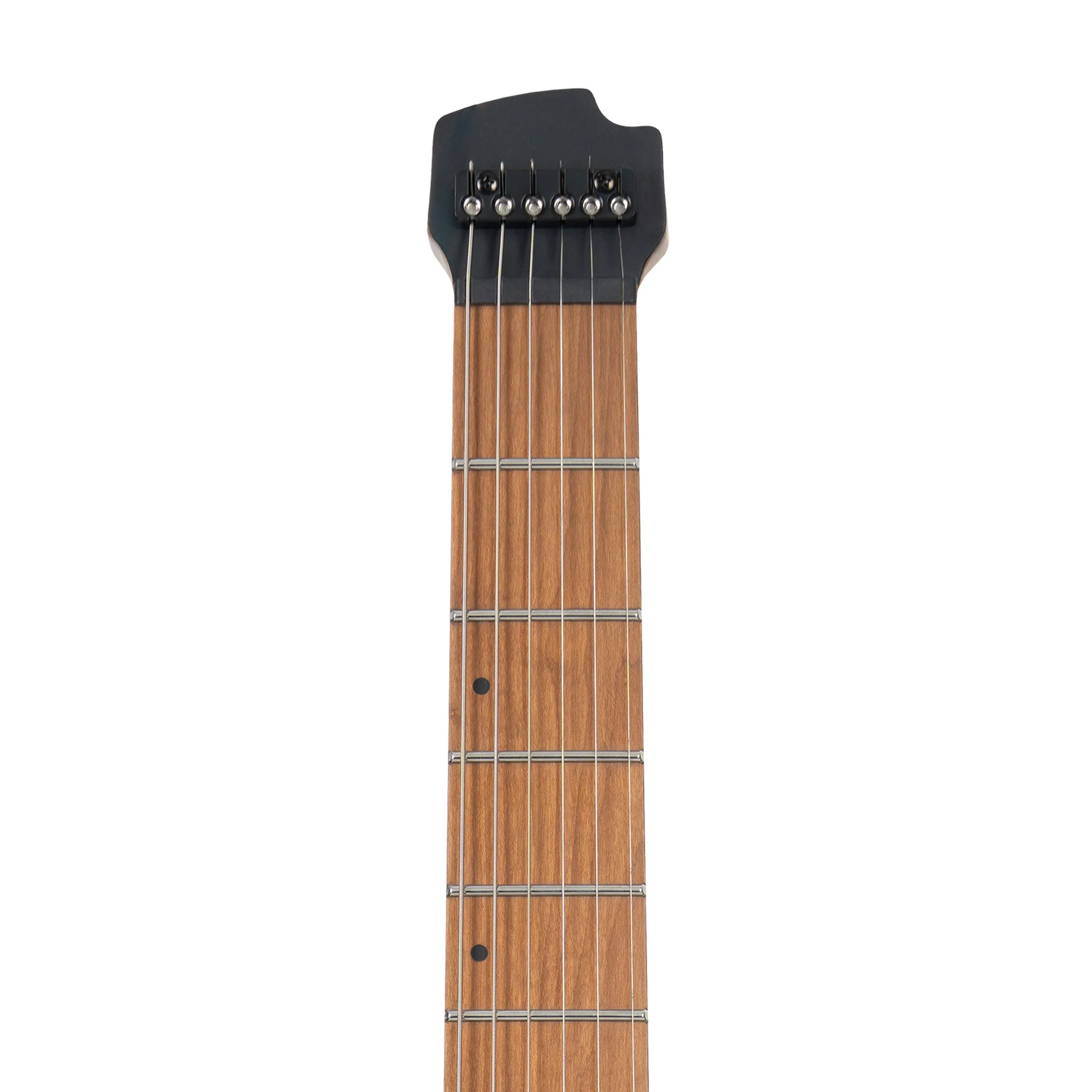 Cort Space G6TR Headless Electric Guitar w/Bag, Semi Gloss Lagoon - Image 5