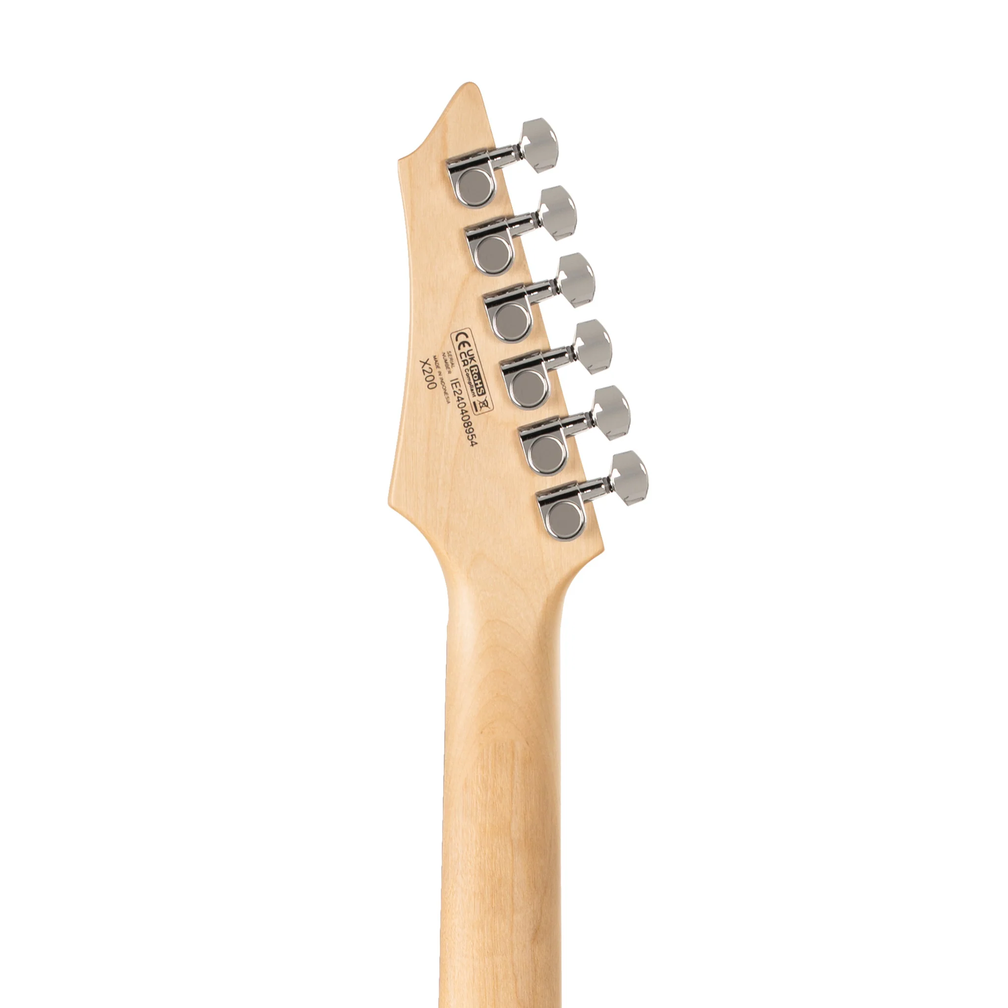 Cort X200 Electric Guitar, Candy Blue - Image 6