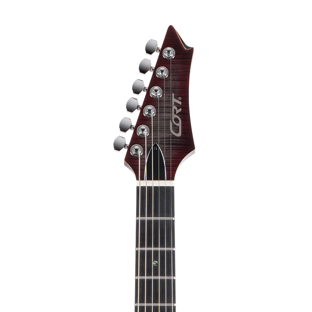 Cort X700-DUALITY-II-LVB Electric Guitar w/Bag, Lava Burst - Image 5