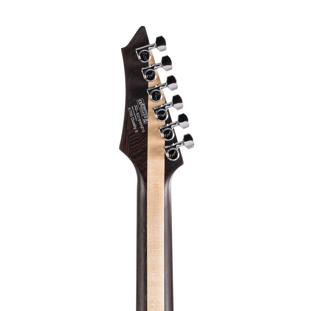 Cort X700-DUALITY-II-LVB Electric Guitar w/Bag, Lava Burst - Image 6