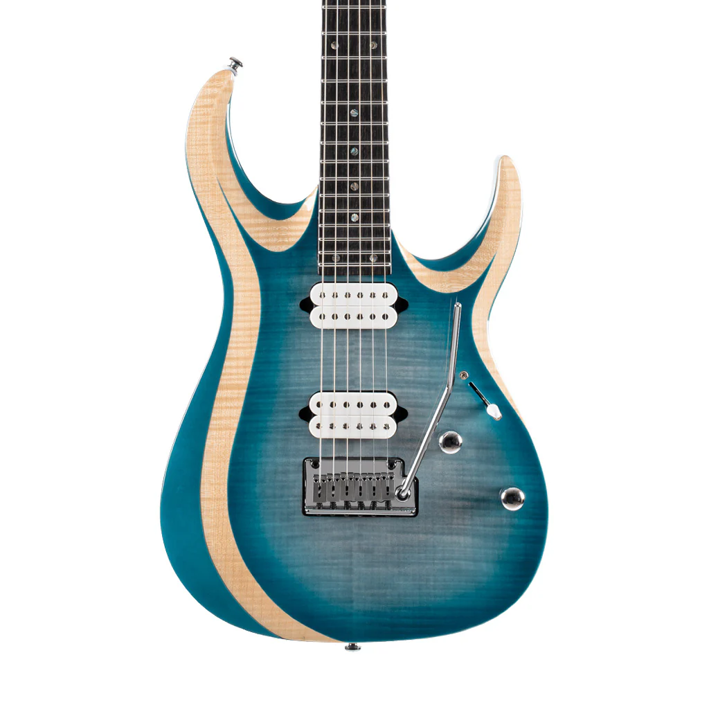 Cort X700-DUALITY-II-PIB Electric Guitar, Polar Ice Blue - Image 2