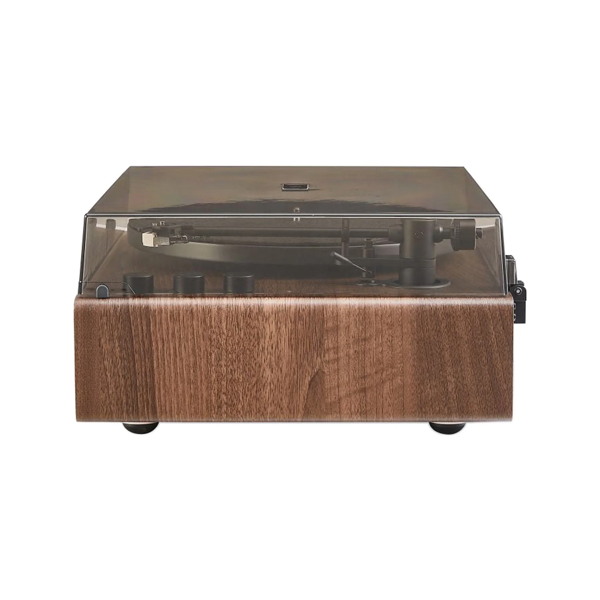 Crosley Stave 2-Speed Bluetooth Record Player Turntable, Walnut - Image 5