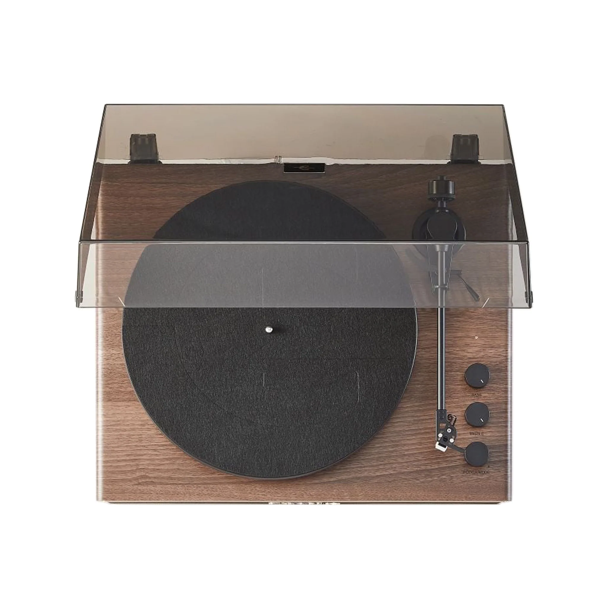 Crosley Stave 2-Speed Bluetooth Record Player Turntable, Walnut - Image 7