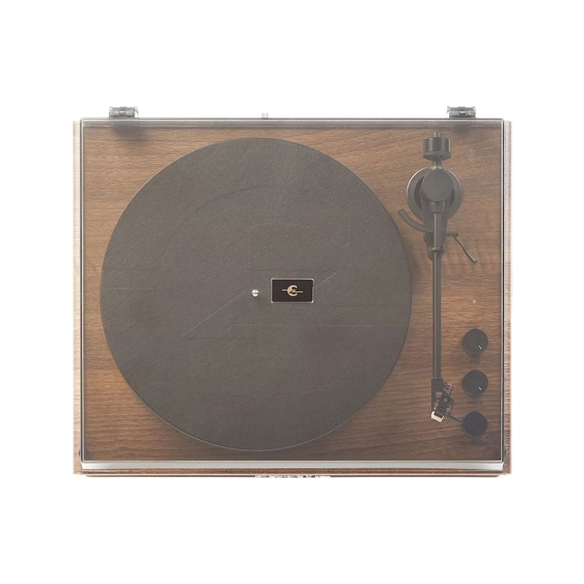 Crosley Stave 2-Speed Bluetooth Record Player Turntable, Walnut - Image 8