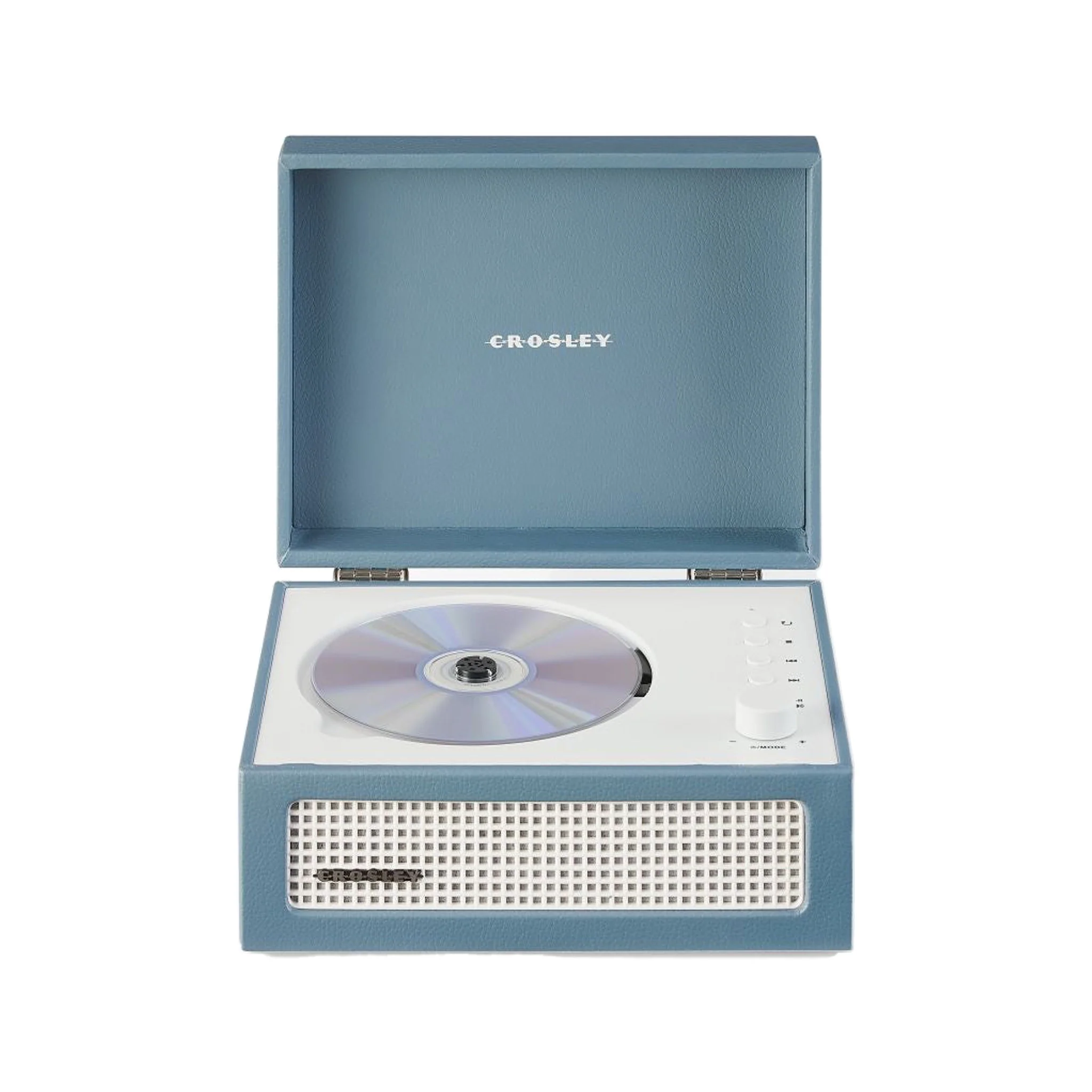Crosley Voyager Retro Portable CD Player, Washed Blue - Image 11