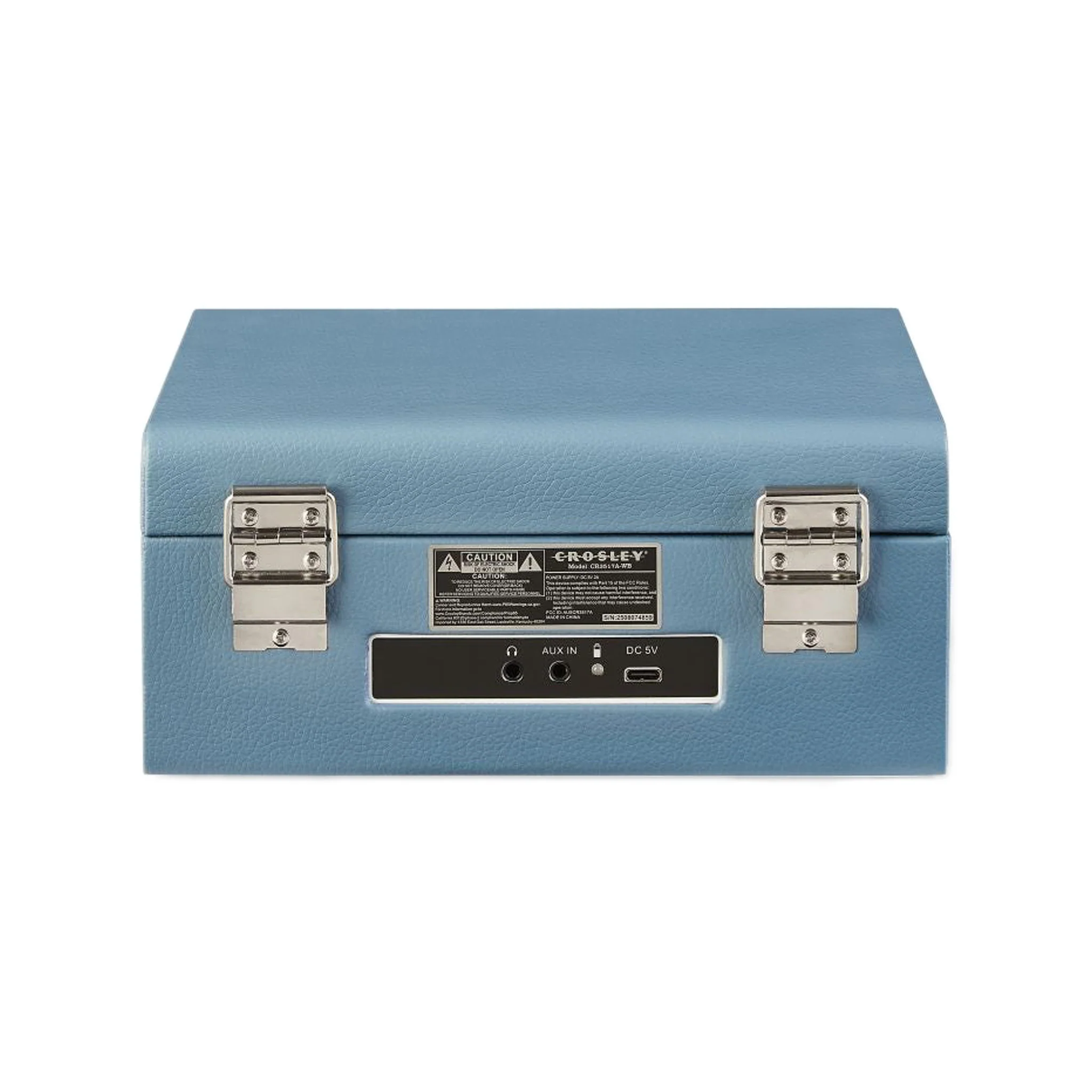 Crosley Voyager Retro Portable CD Player, Washed Blue - Image 5