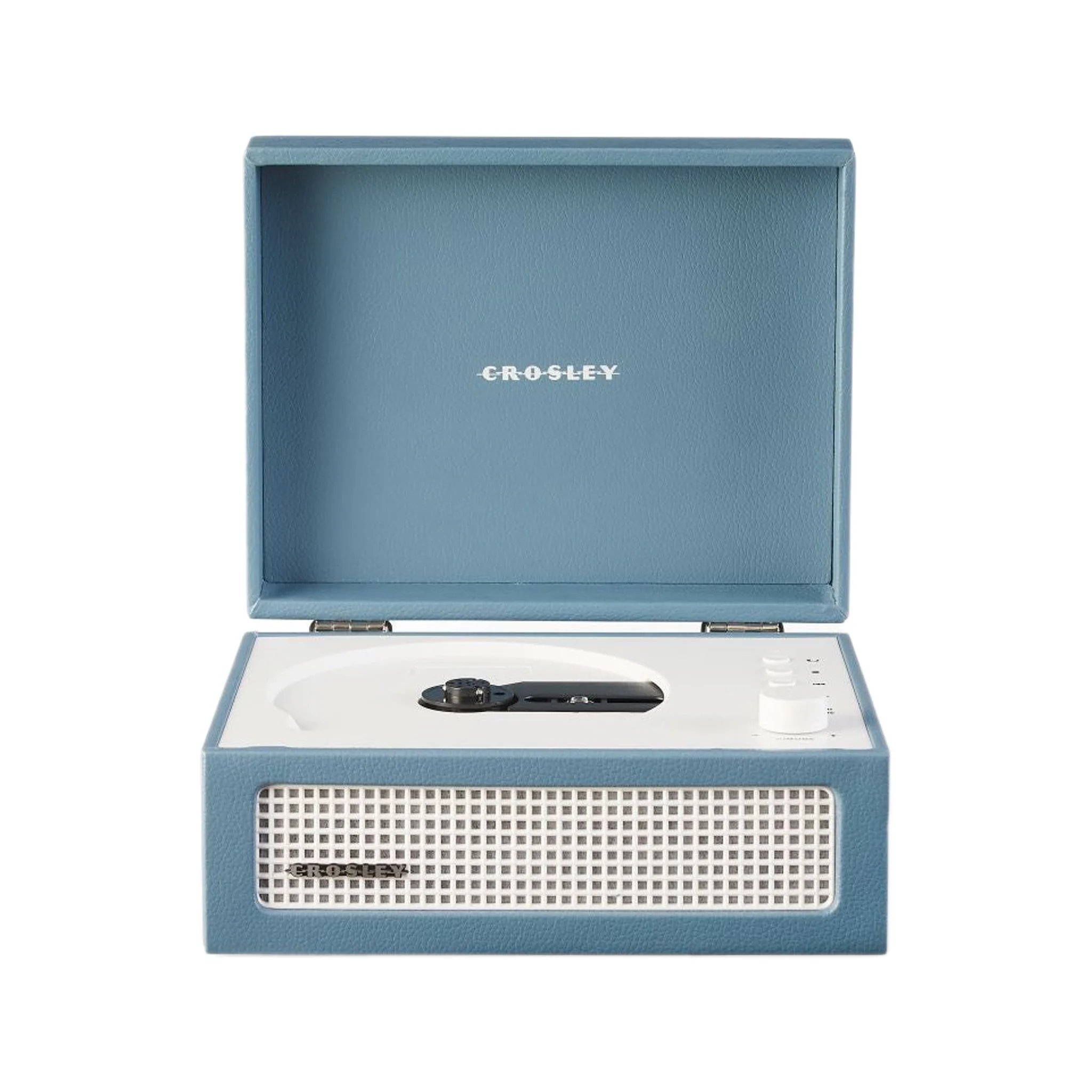 Crosley Voyager Retro Portable CD Player, Washed Blue - Image 8