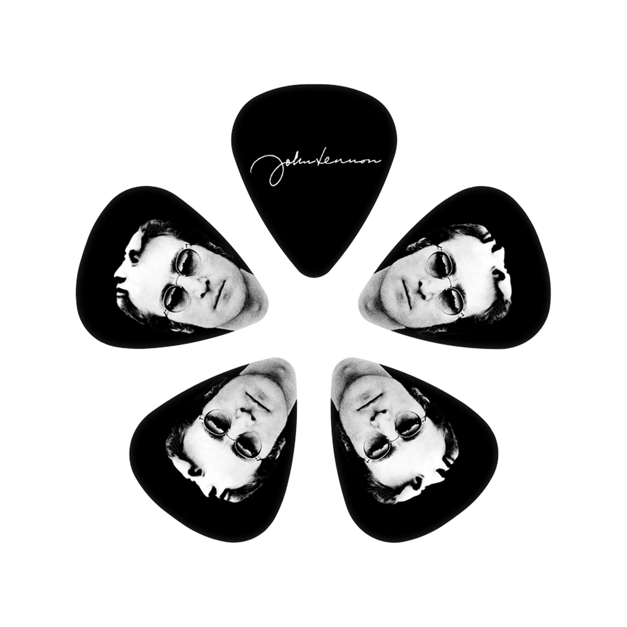 D'Addario 1CWH4-03JL John Lennon 0.70mm Mind Games Guitar Picks, Medium Gauge, 10-Pack - Image 2