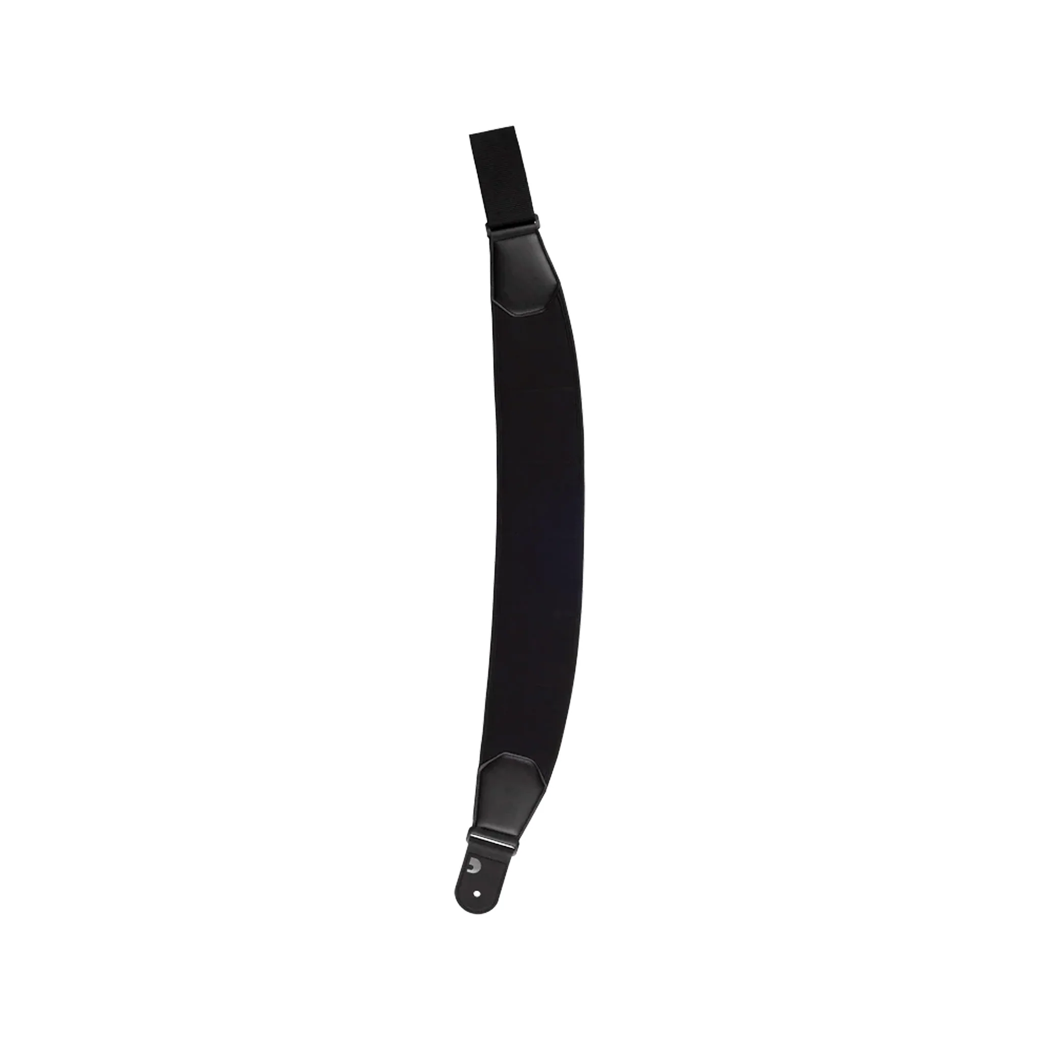 D'Addario 35CFT00 3.5 inch Comfort Neoprene Guitar Strap, Black - Image 2